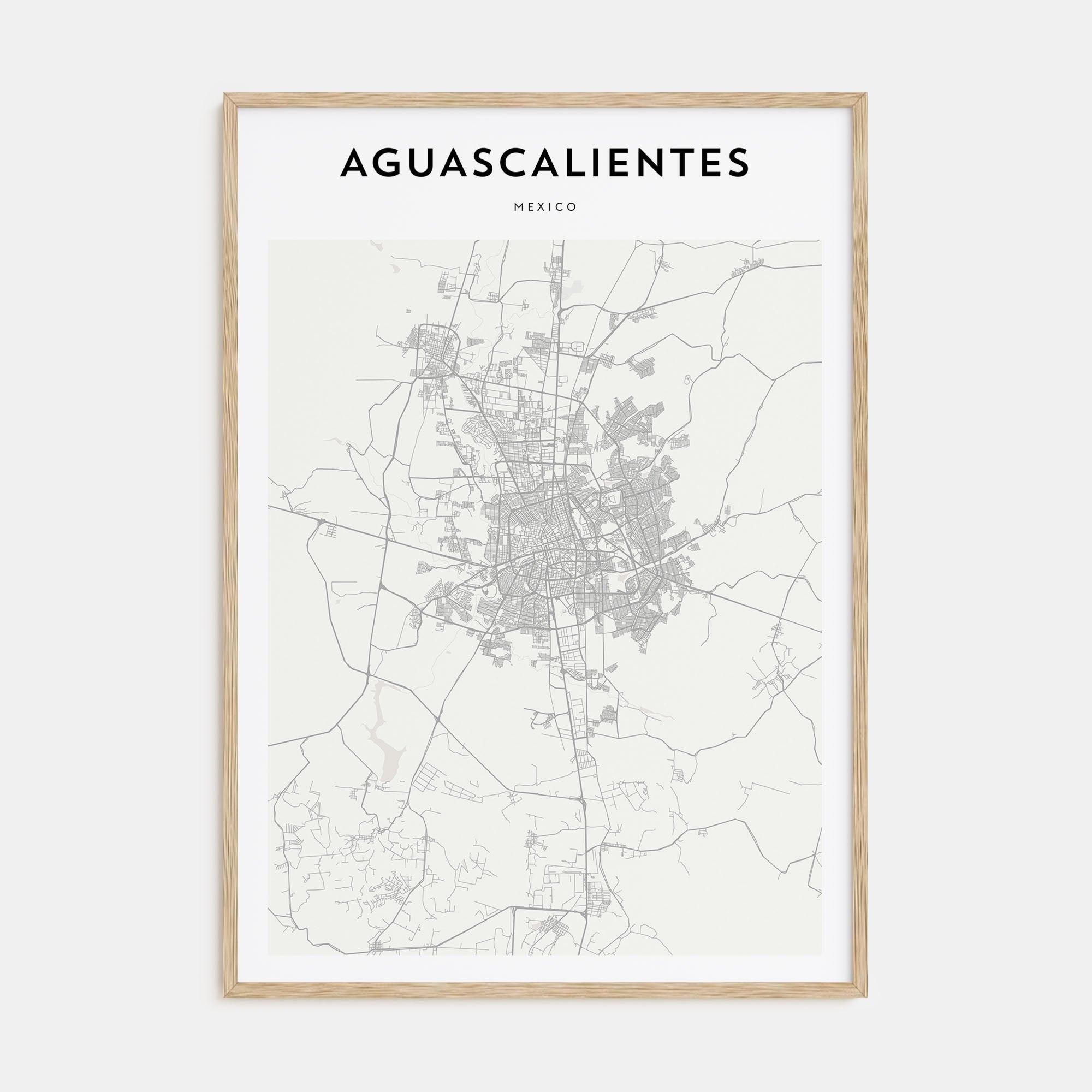 Arequipa Drawn Poster