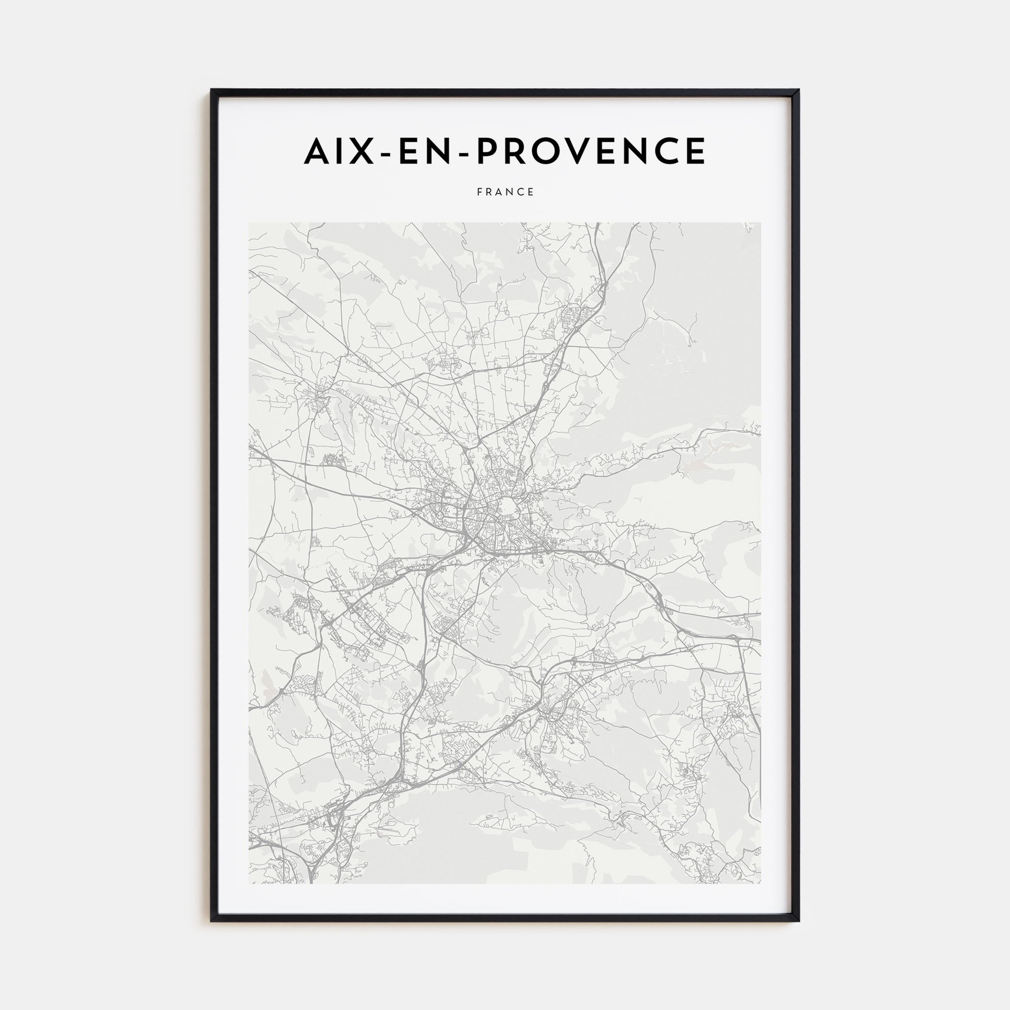 Atlanta Drawn Poster