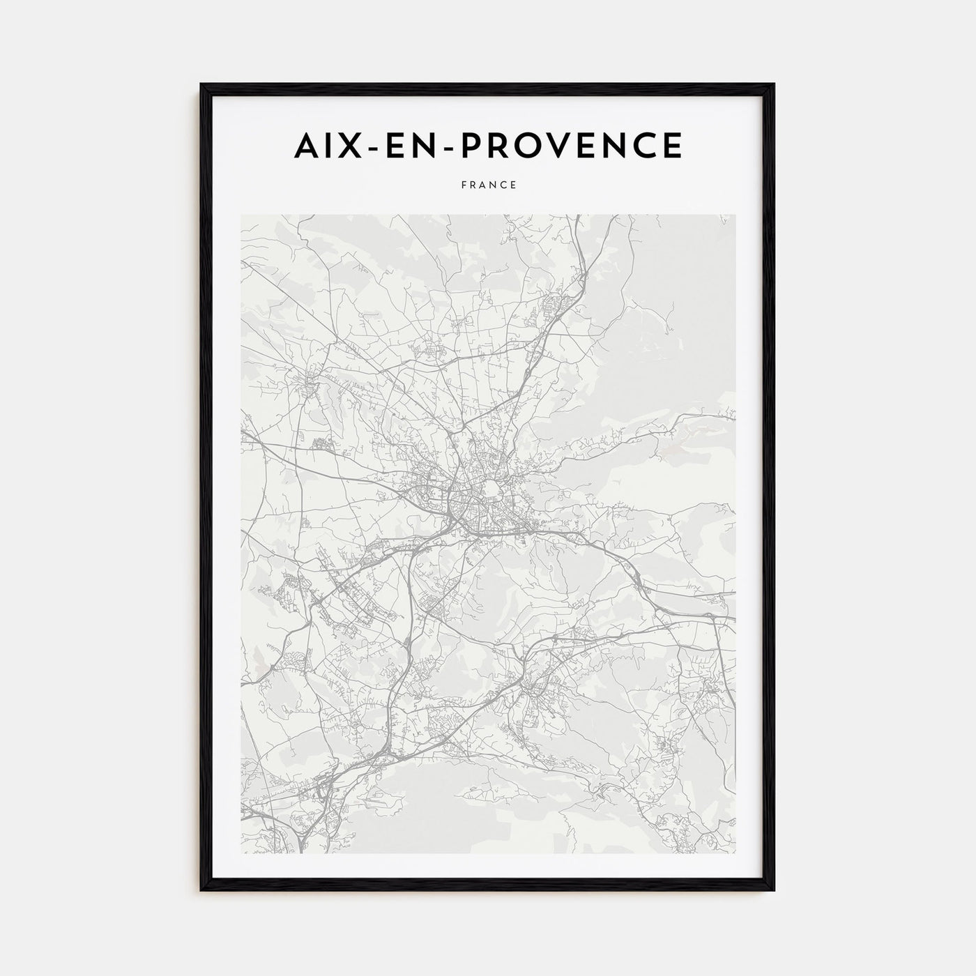 Atlanta Drawn Poster