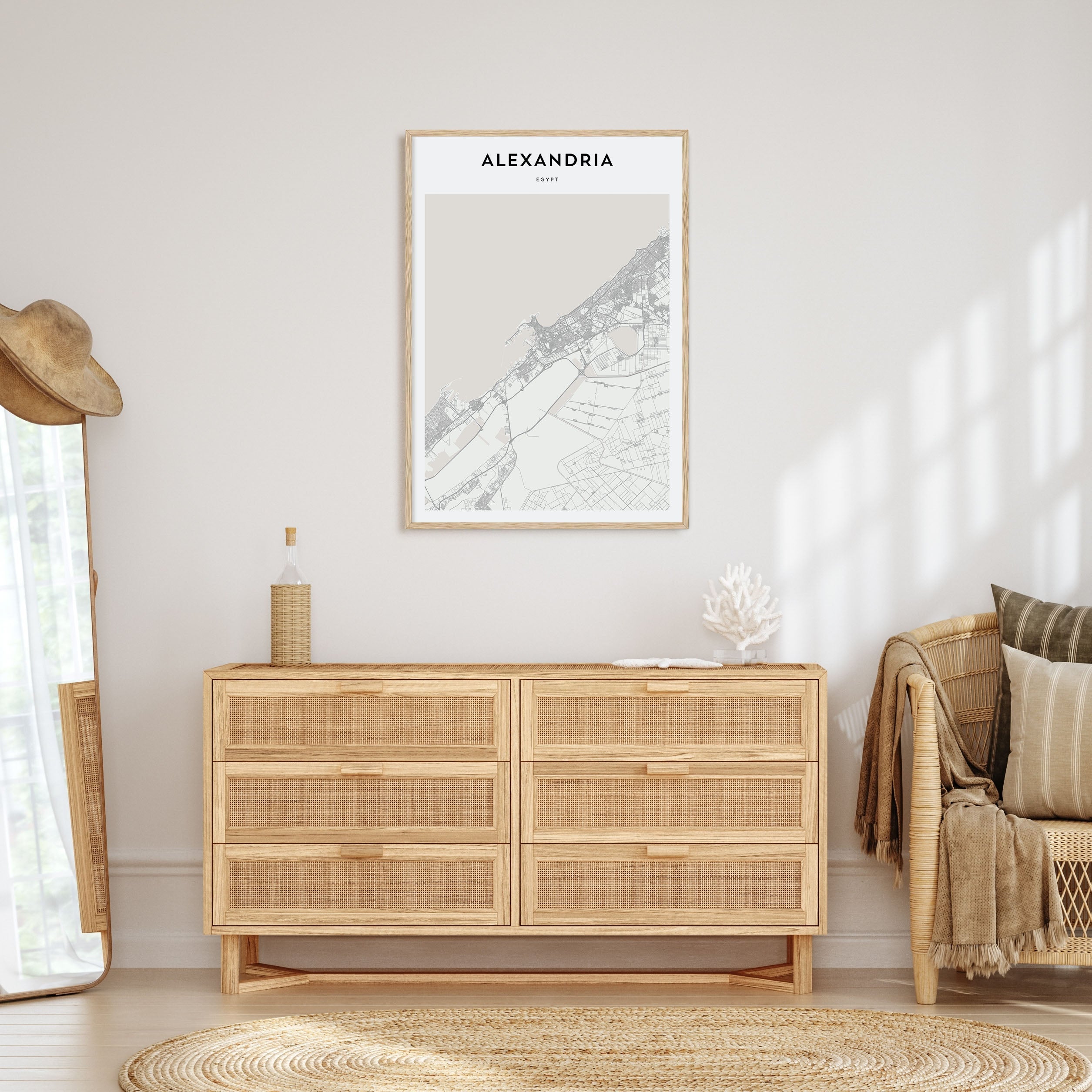 Barcelona Drawn No 2 Poster