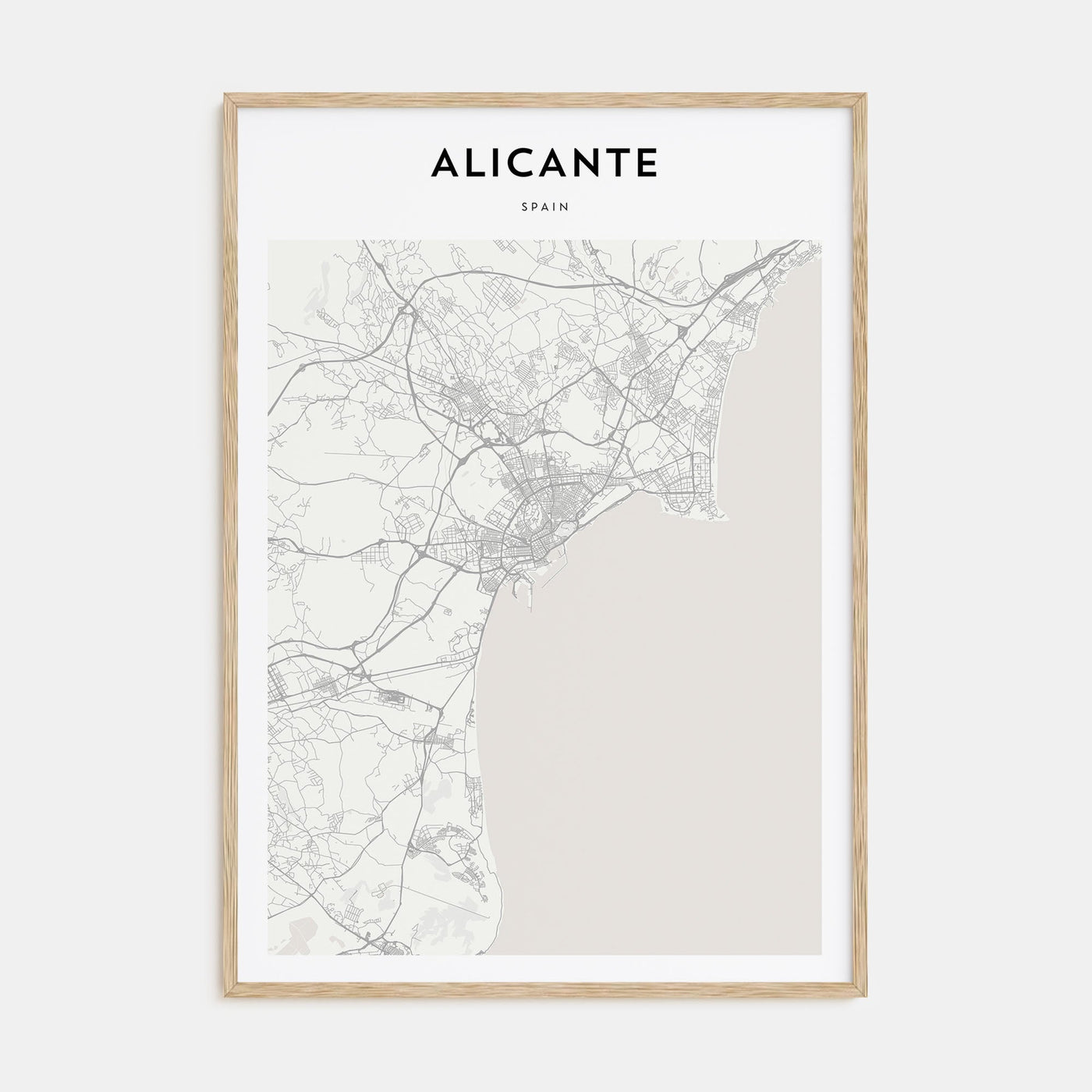 Barcelona Drawn No 1 Poster