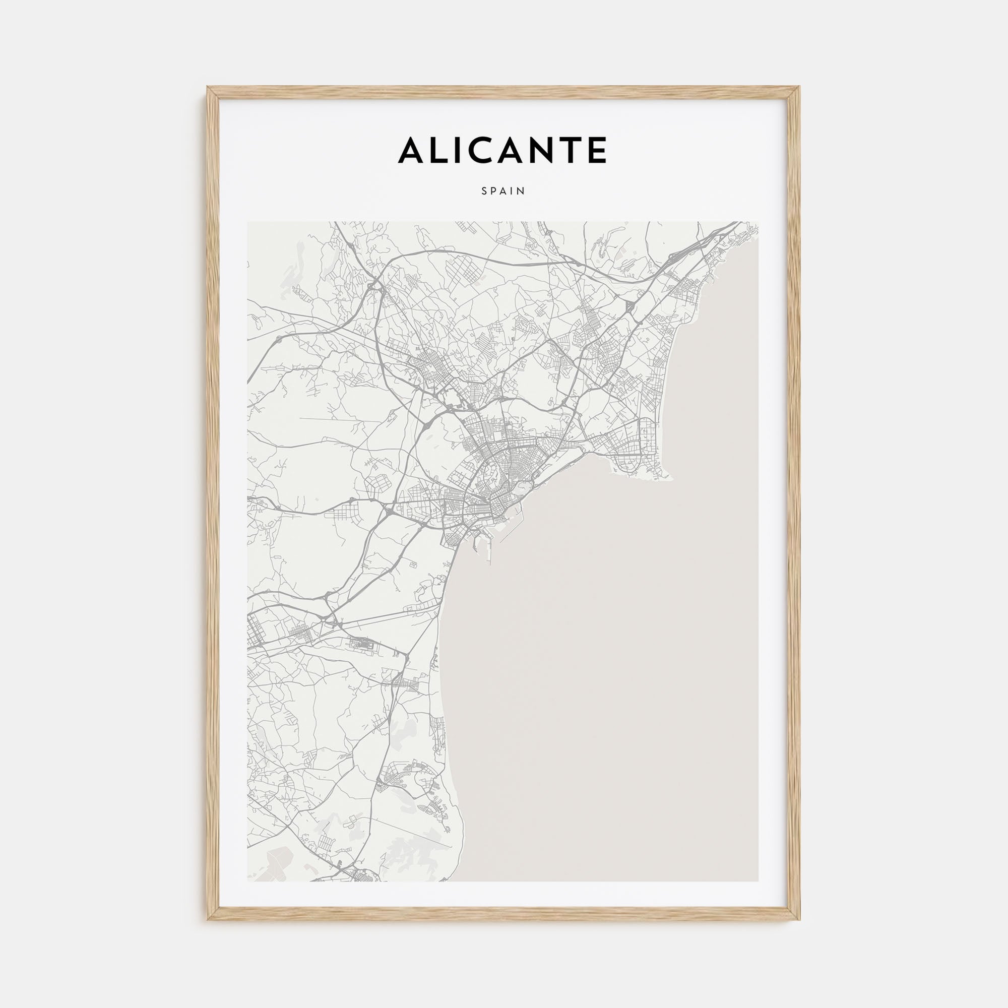 Barcelona Drawn No 1 Poster