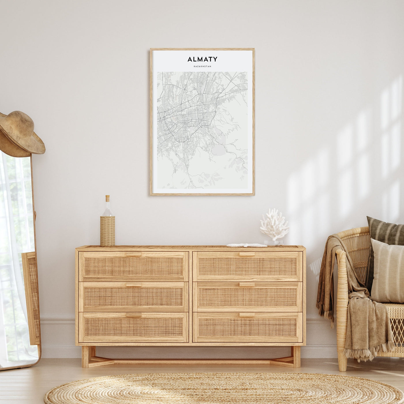 Belo Horizonte Drawn Poster