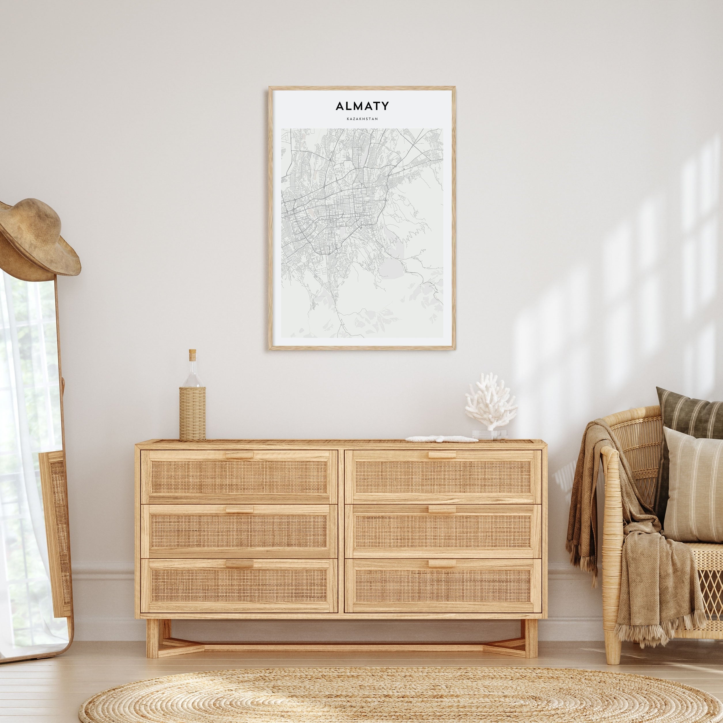 Belo Horizonte Drawn Poster