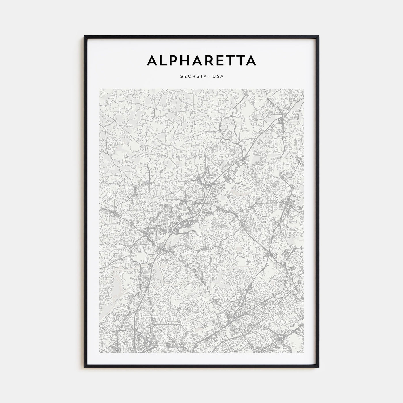 Barranquilla Drawn Poster