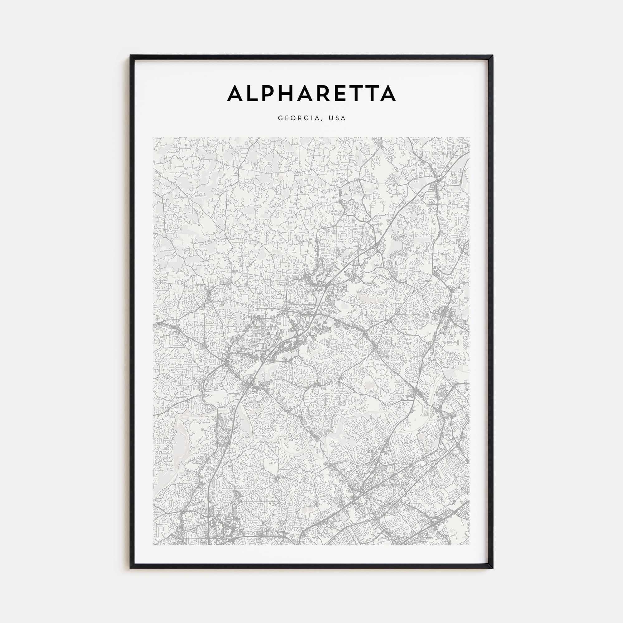 Barranquilla Drawn Poster