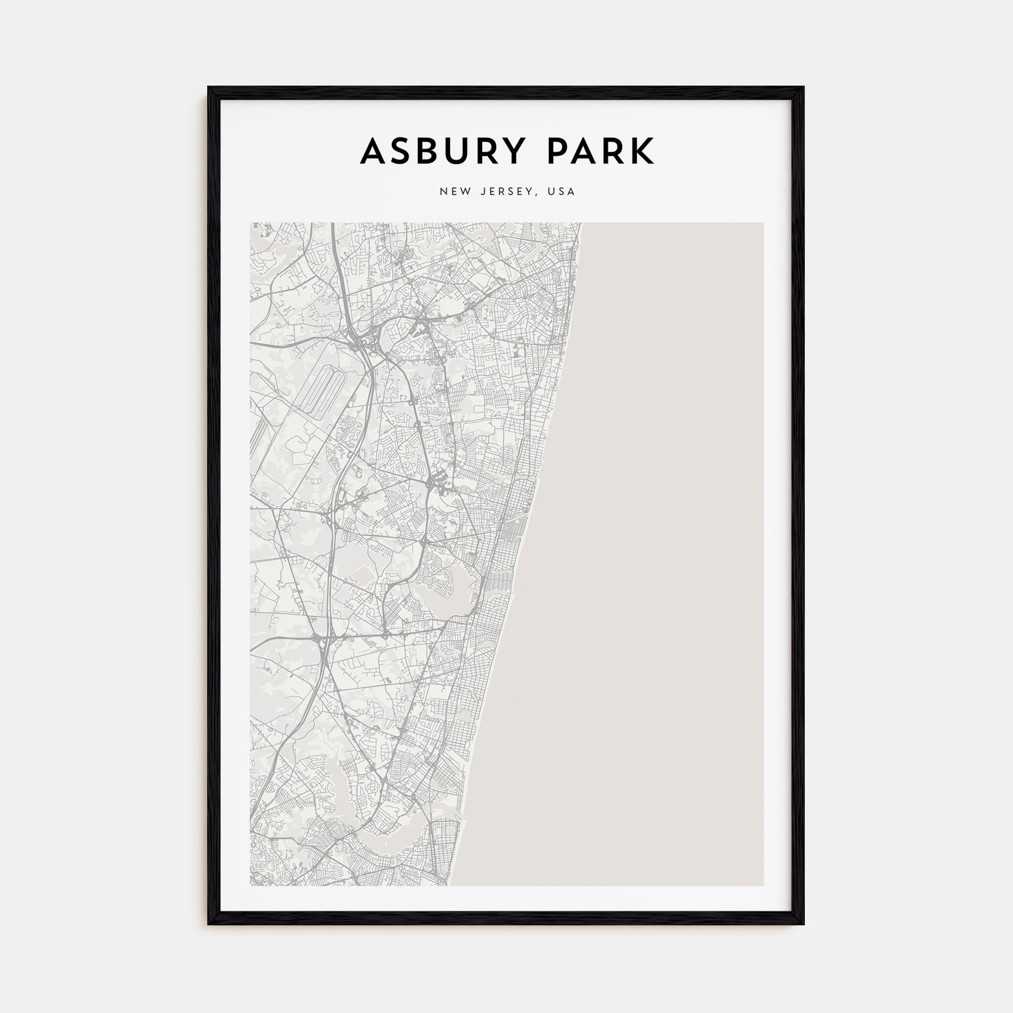 Castries Drawn Poster