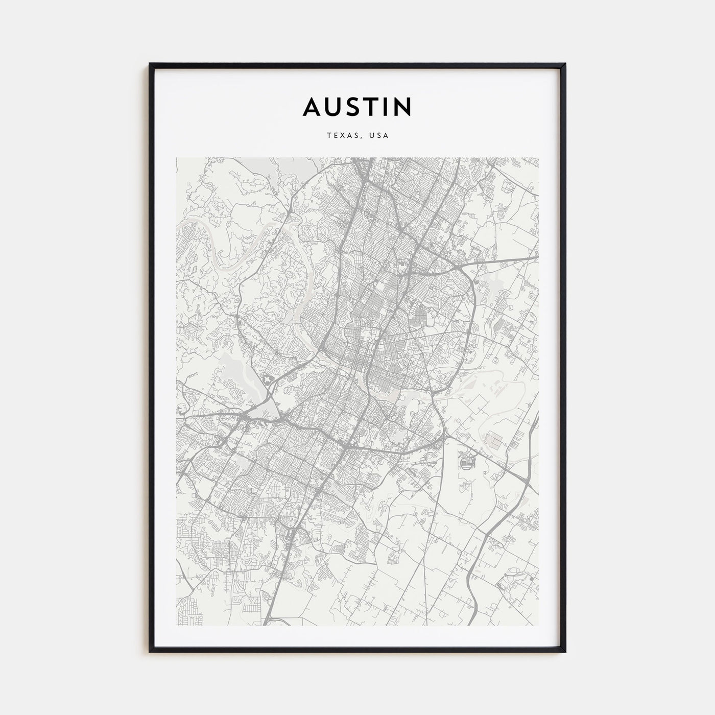 Detroit Drawn Poster