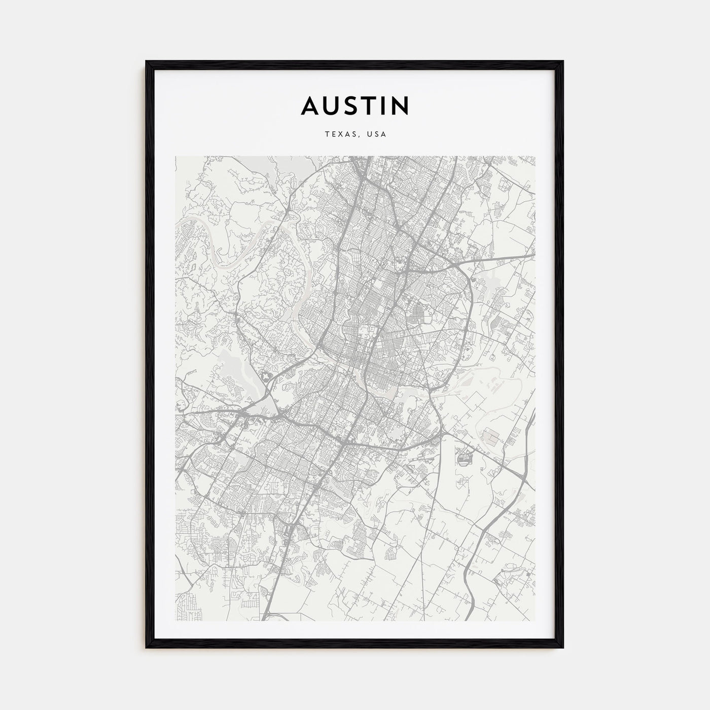 Detroit Drawn Poster