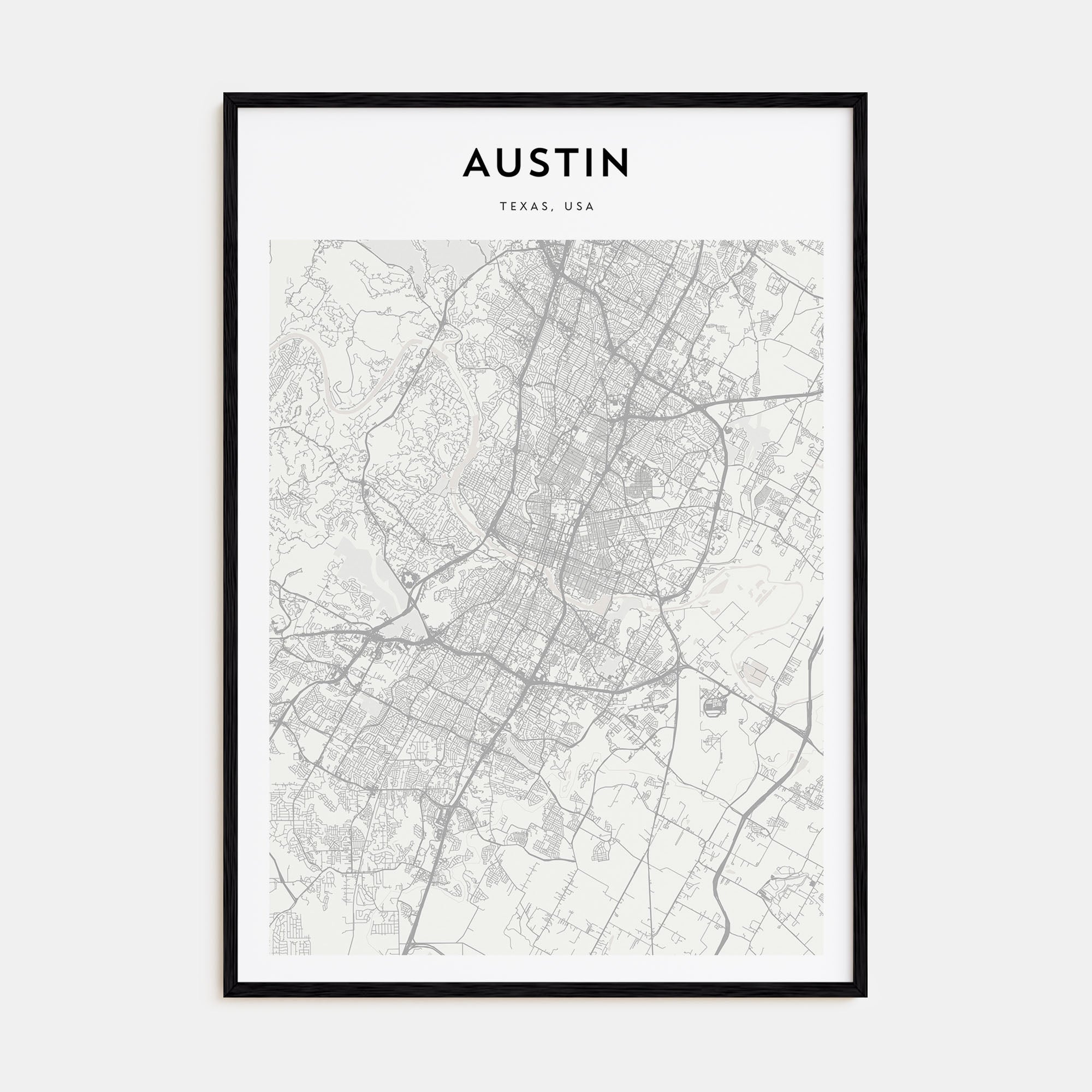 Detroit Drawn Poster