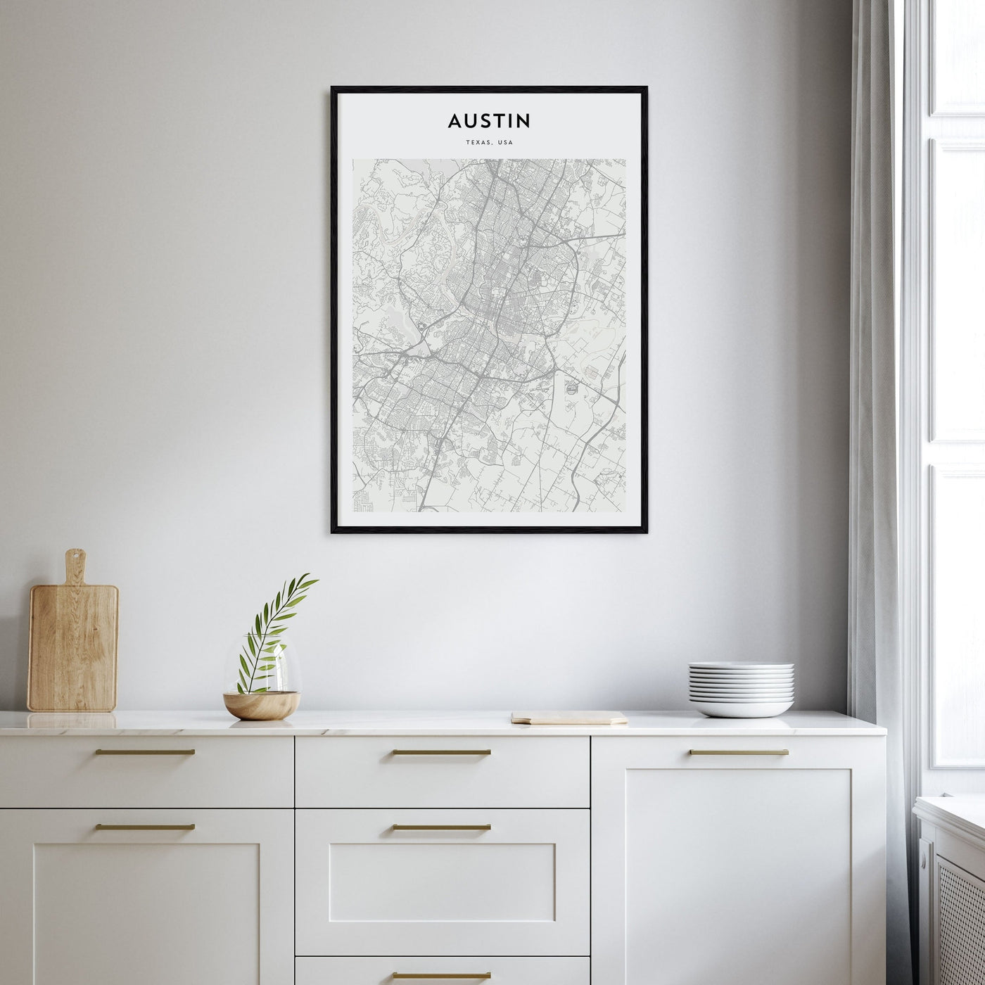 Detroit Drawn Poster