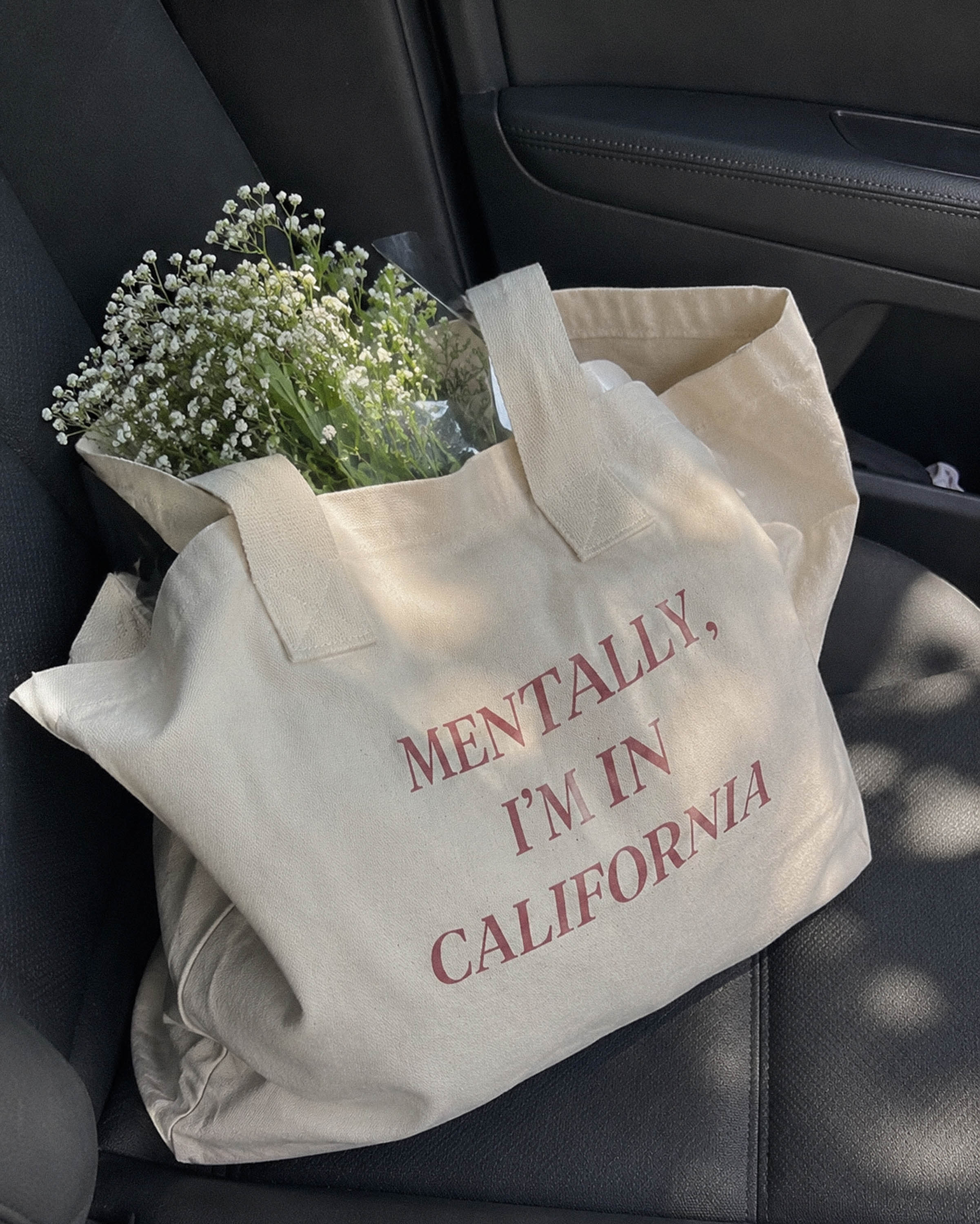 Mentally, I'm in California Tote Bag