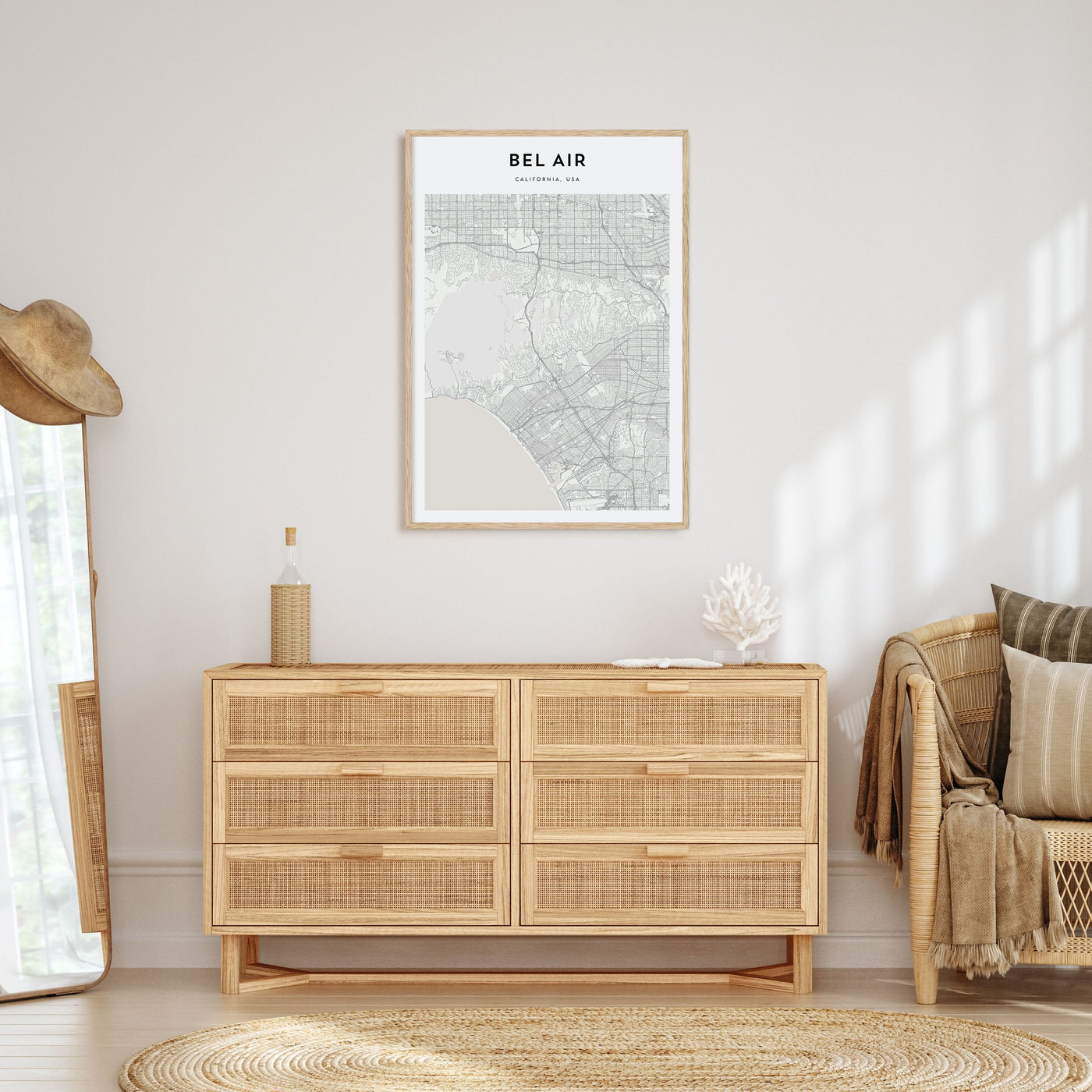 Hamburg Drawn Poster