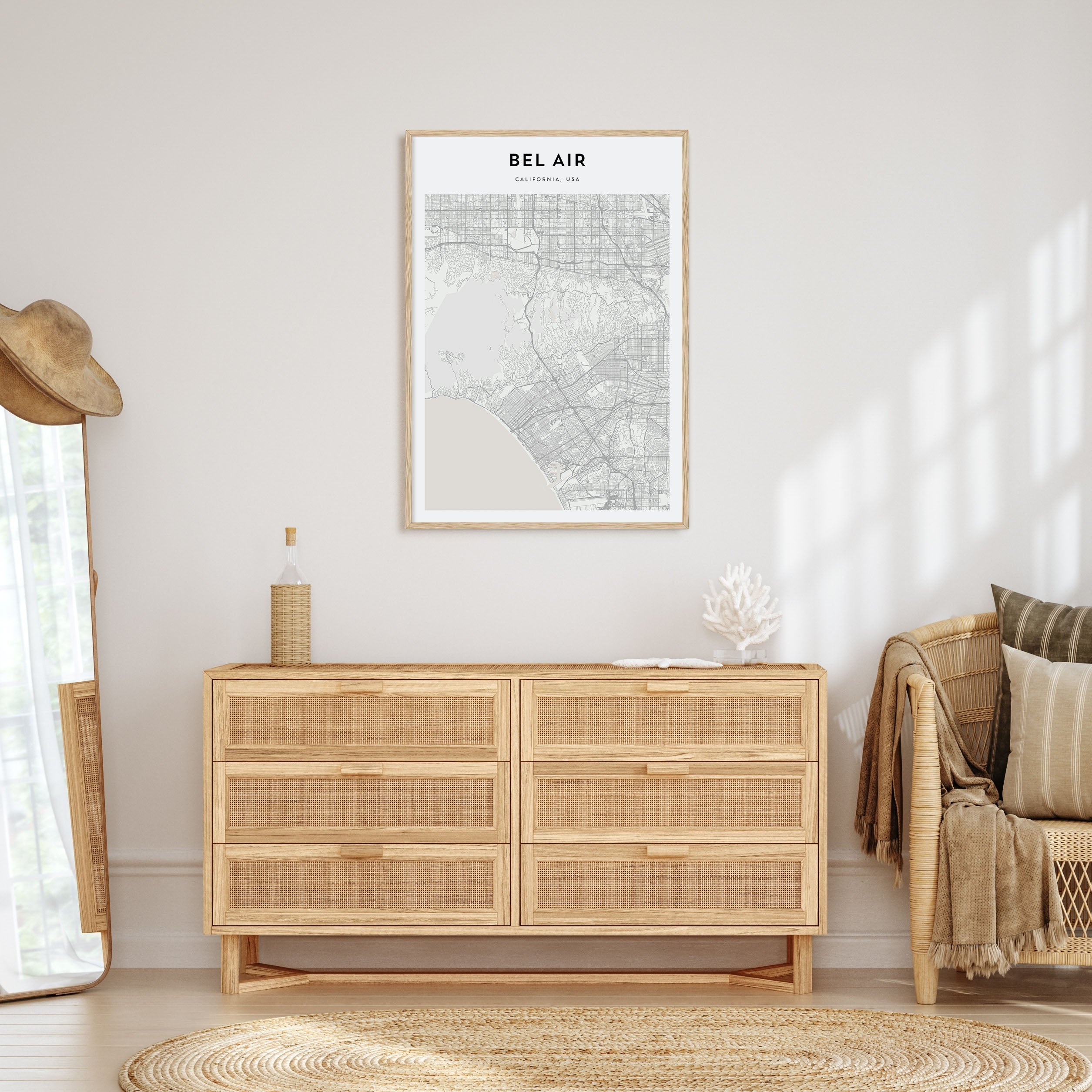 Hamburg Drawn Poster