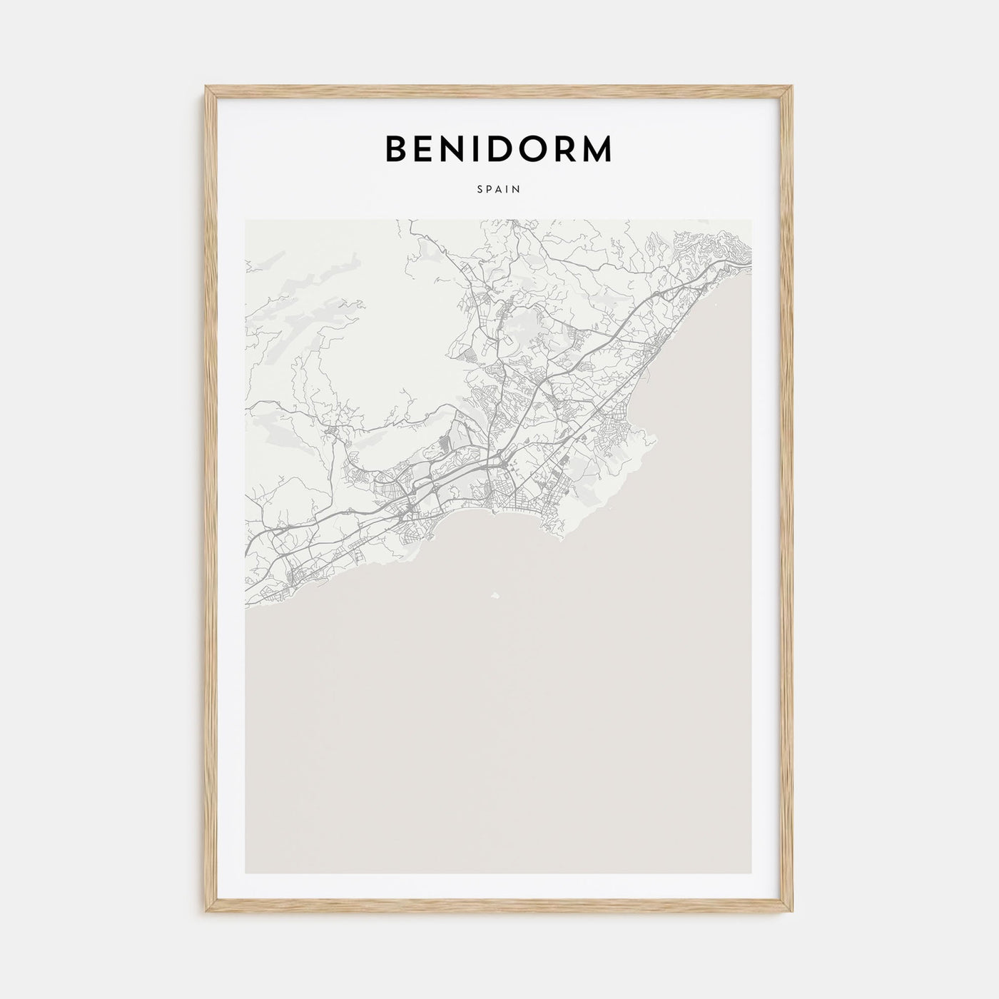 Honolulu Drawn Poster