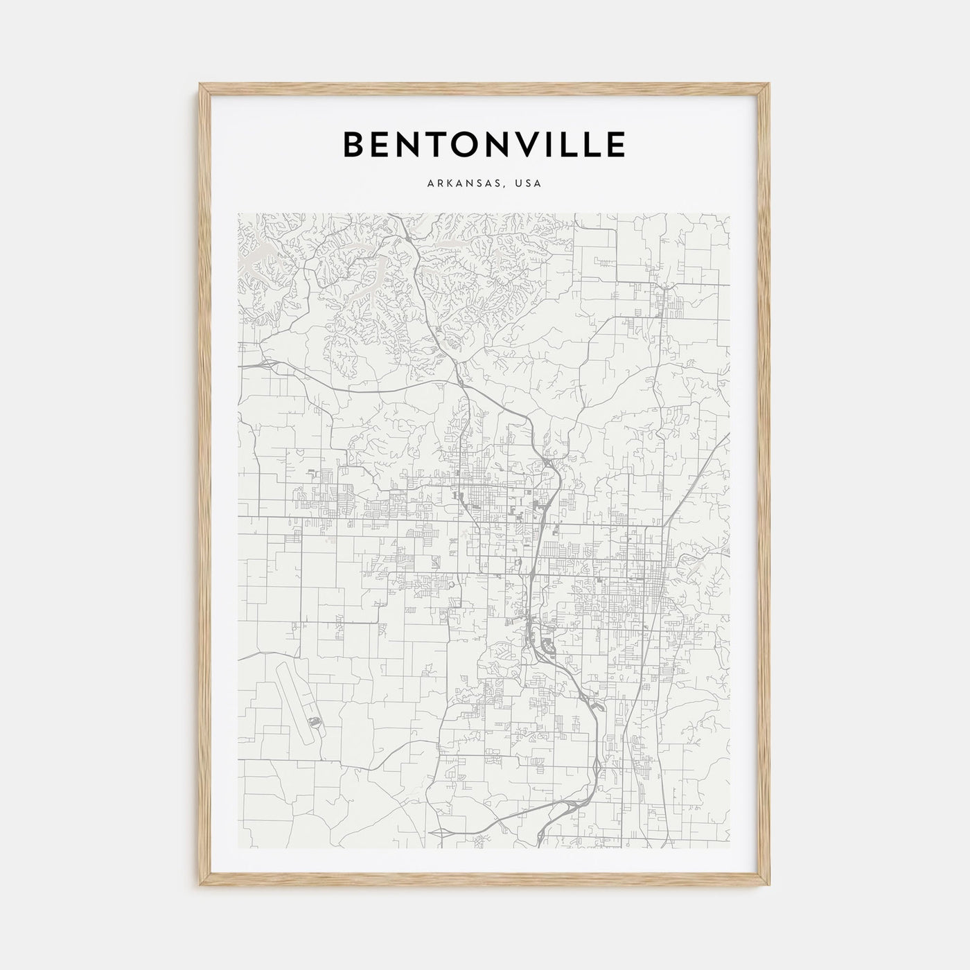 Houston Drawn Poster