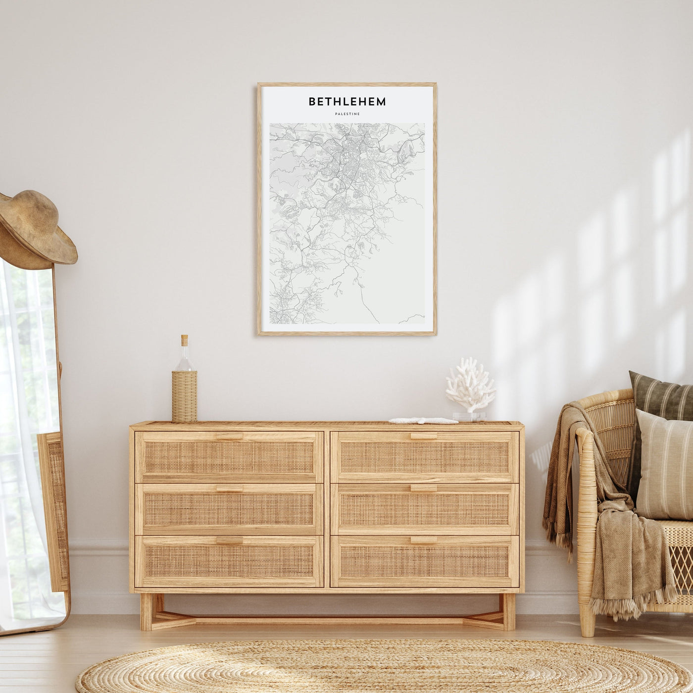 Jakarta Drawn Poster