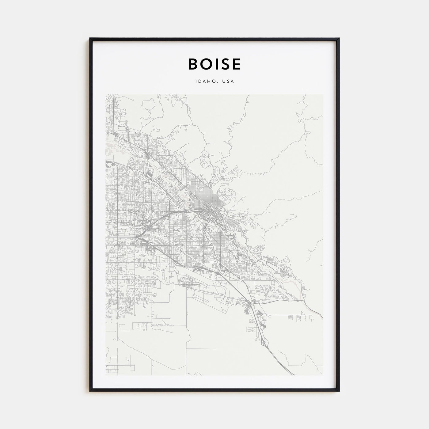 Los Angeles Drawn No 1 Poster