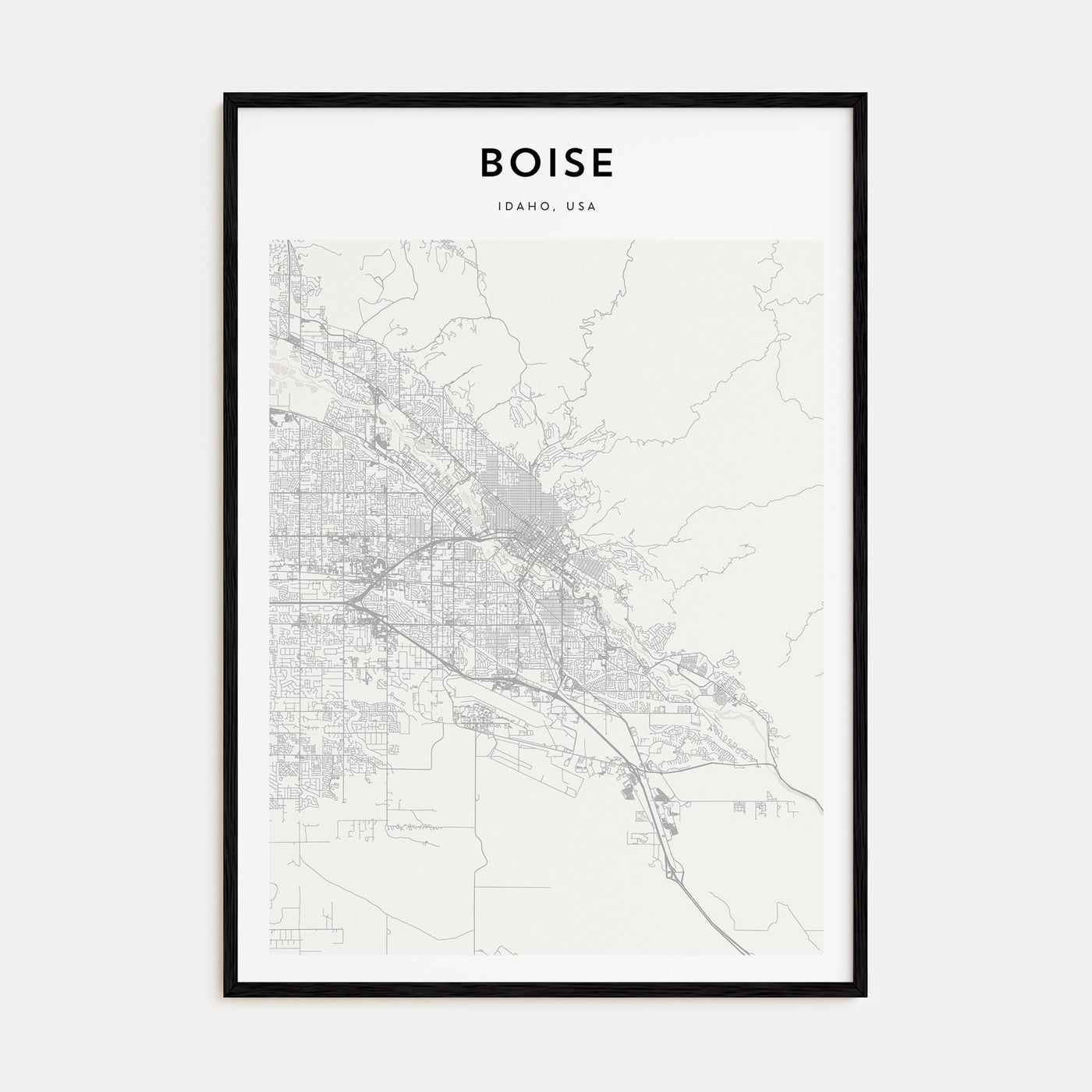 Los Angeles Drawn No 1 Poster