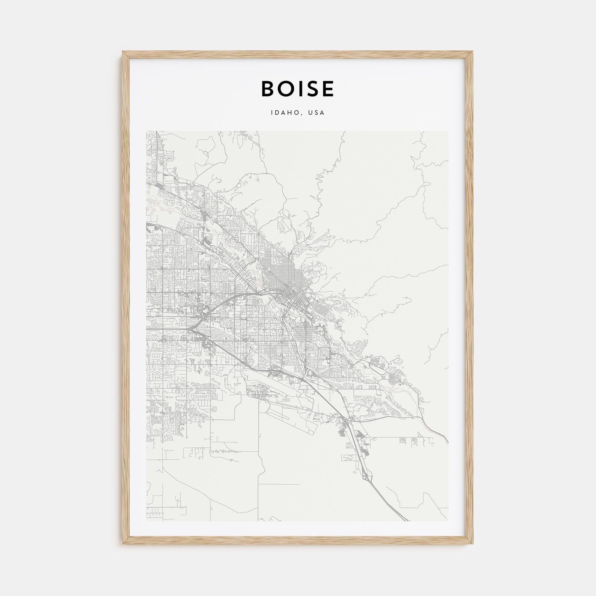 Los Angeles Drawn No 1 Poster