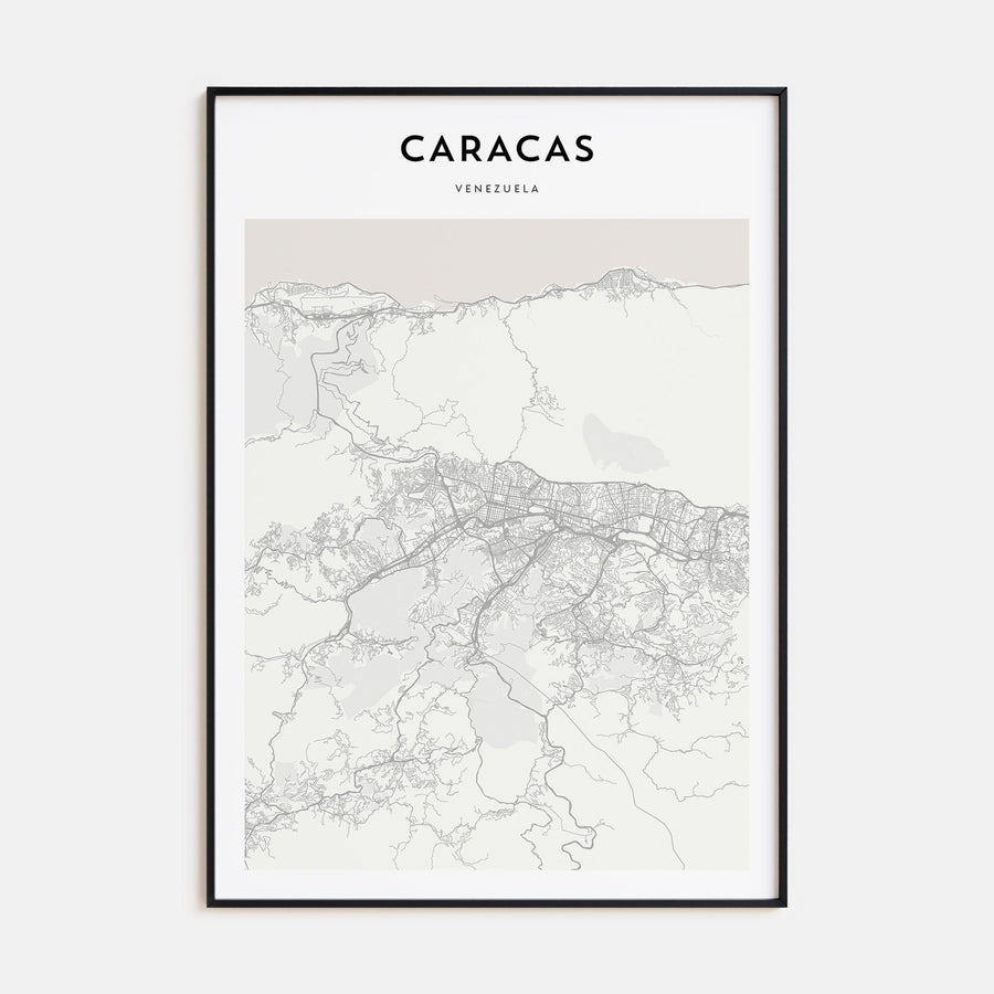 Positano Drawn Poster