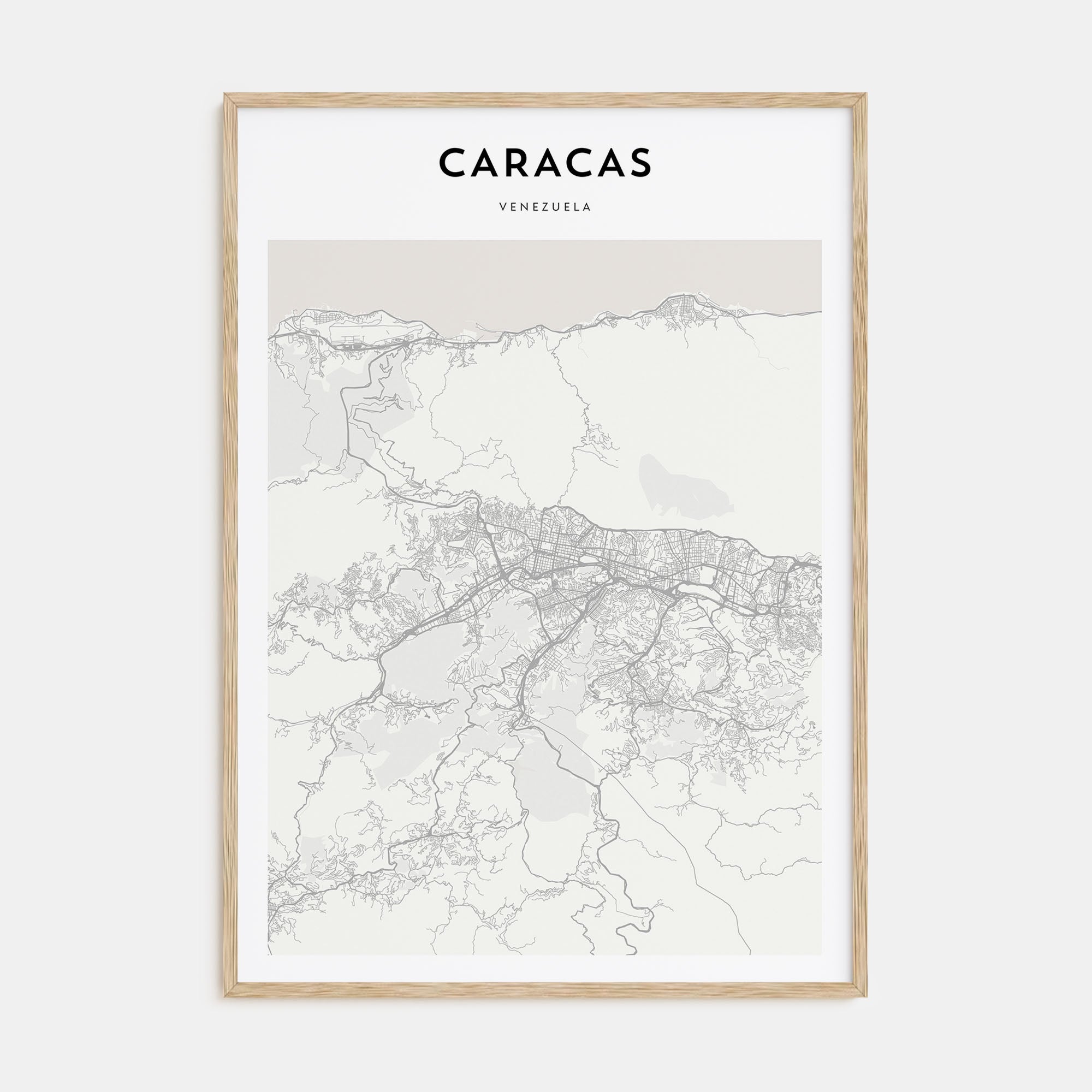 Positano Drawn Poster