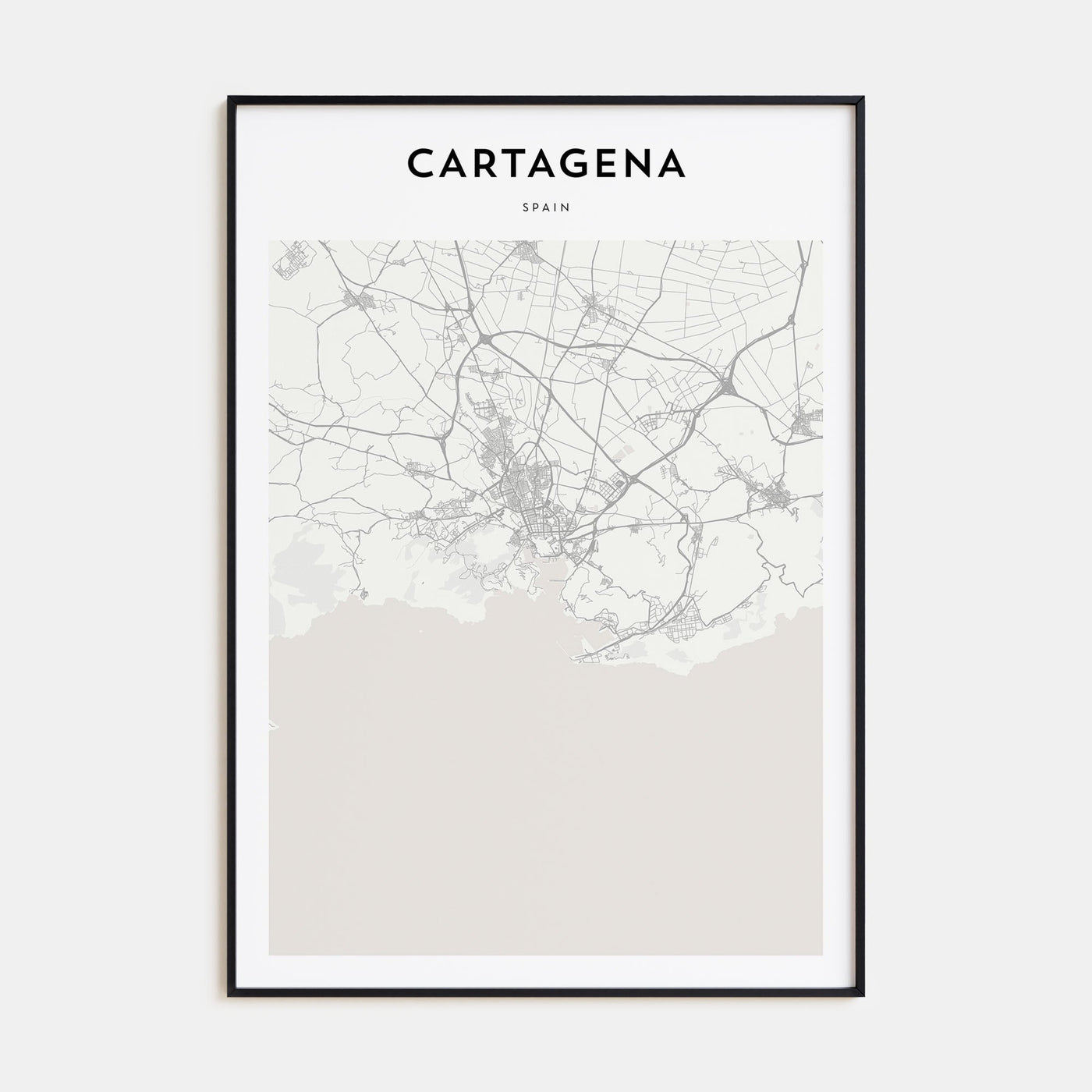 Reykjavík Drawn Poster