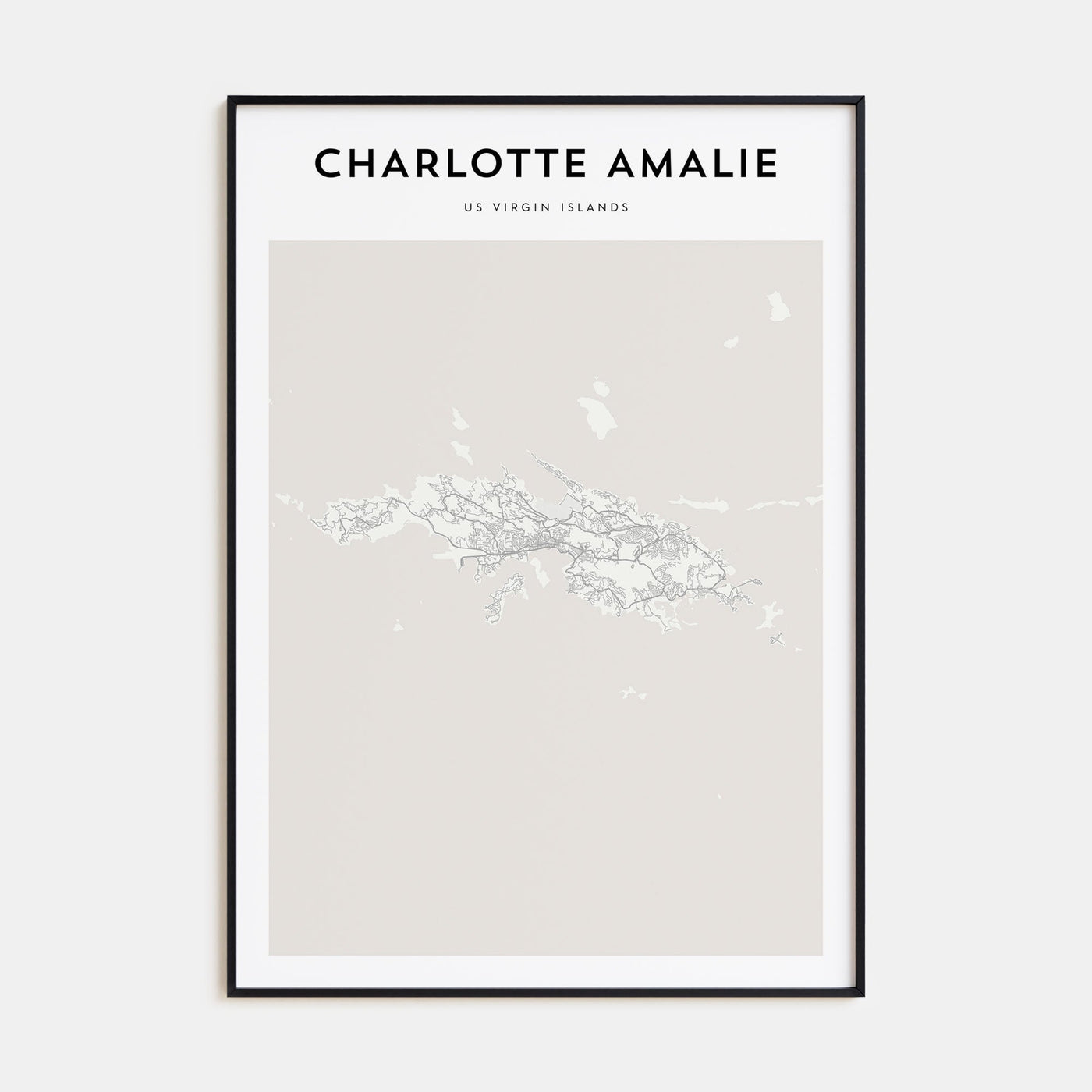 San Juan Drawn Poster