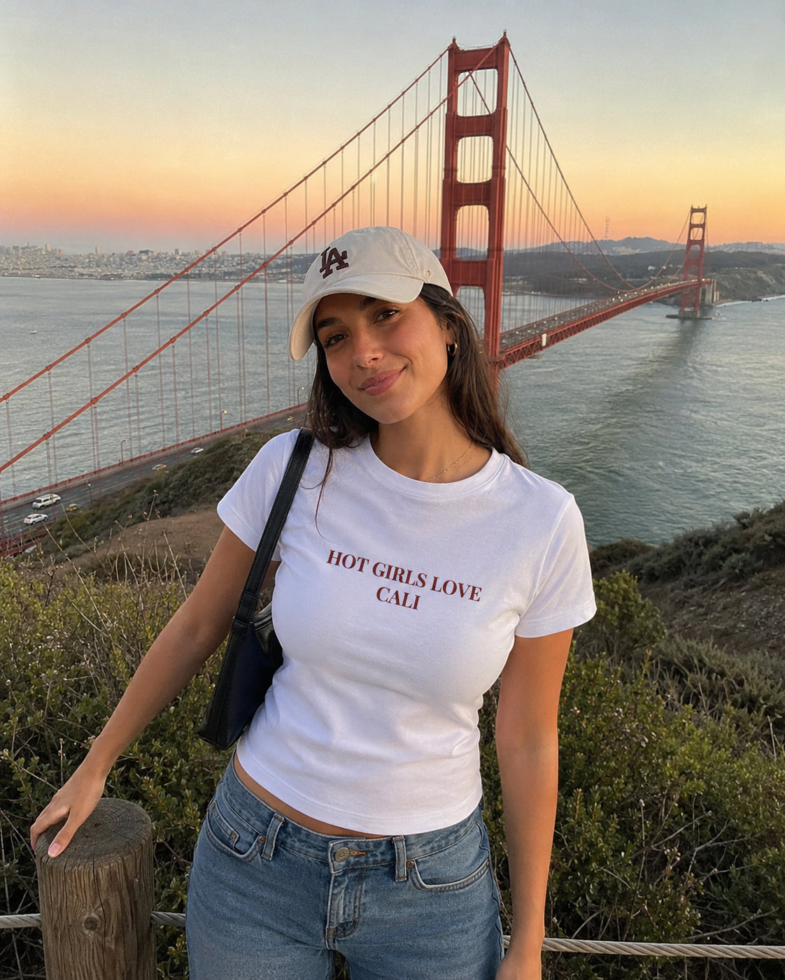 Hot Girls Love Cali Baby Tee