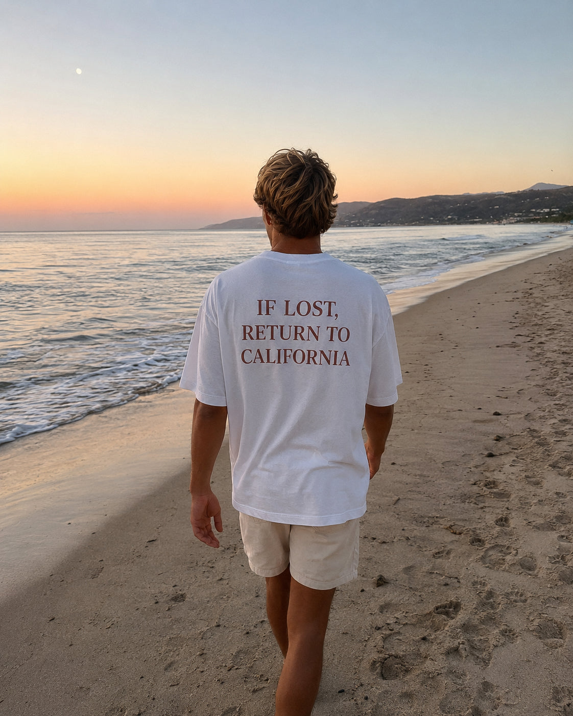 If Lost, Return to California Tee