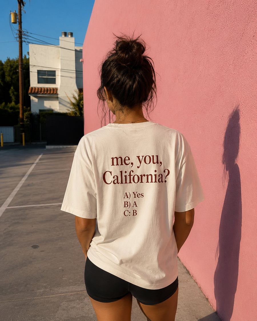 Me, You, California Tee