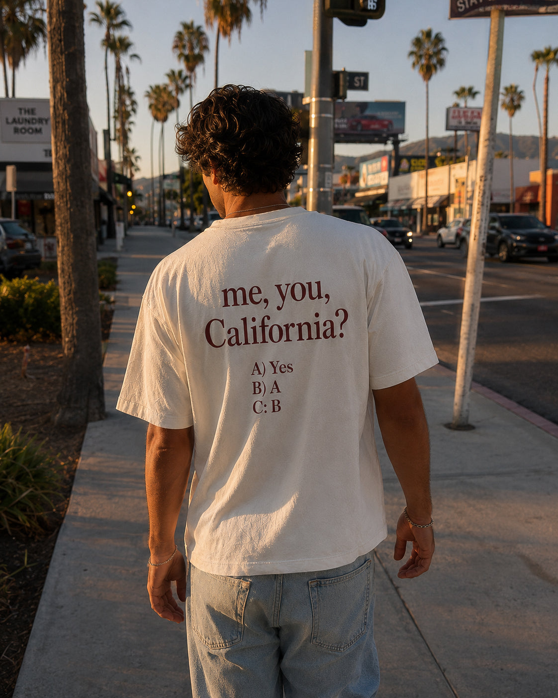 Me, You, California Tee