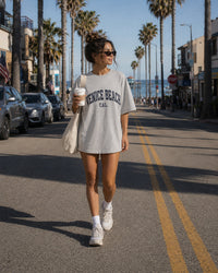 Women's Venice Beach Tee – Venice Beach, California serif print by The Cali Store