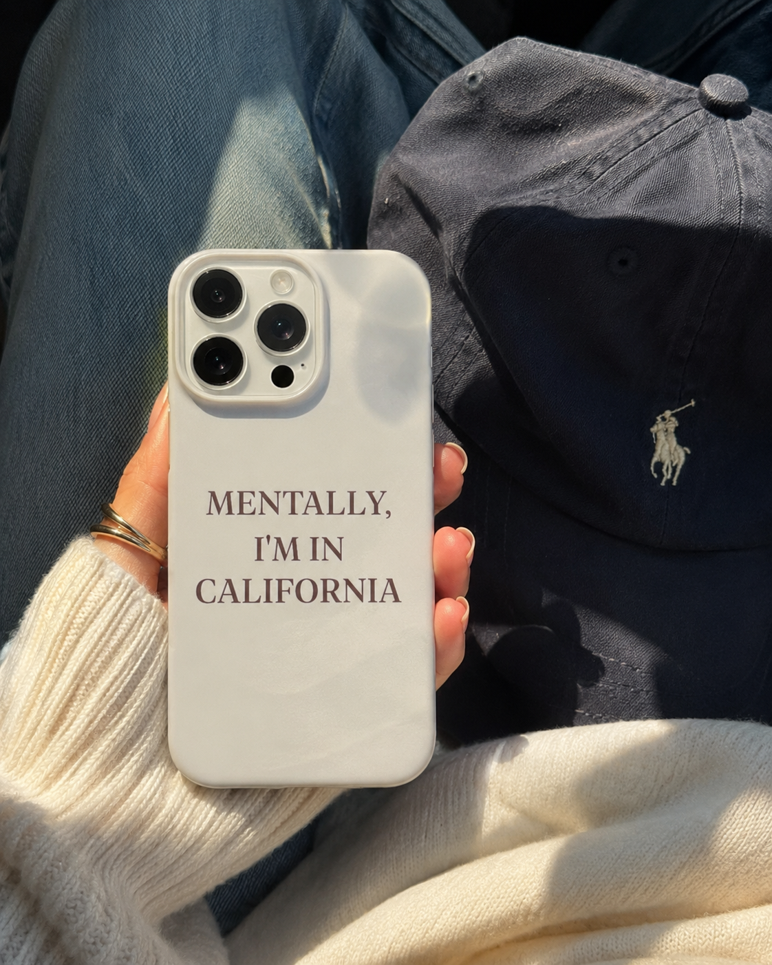 Mentally, I'm in California Phone Case