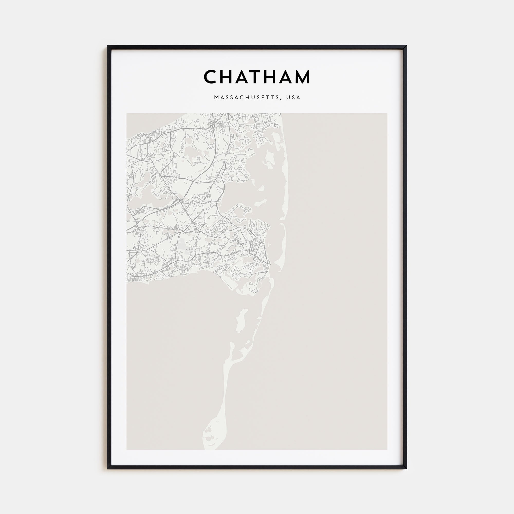 Santa Cruz Drawn Poster