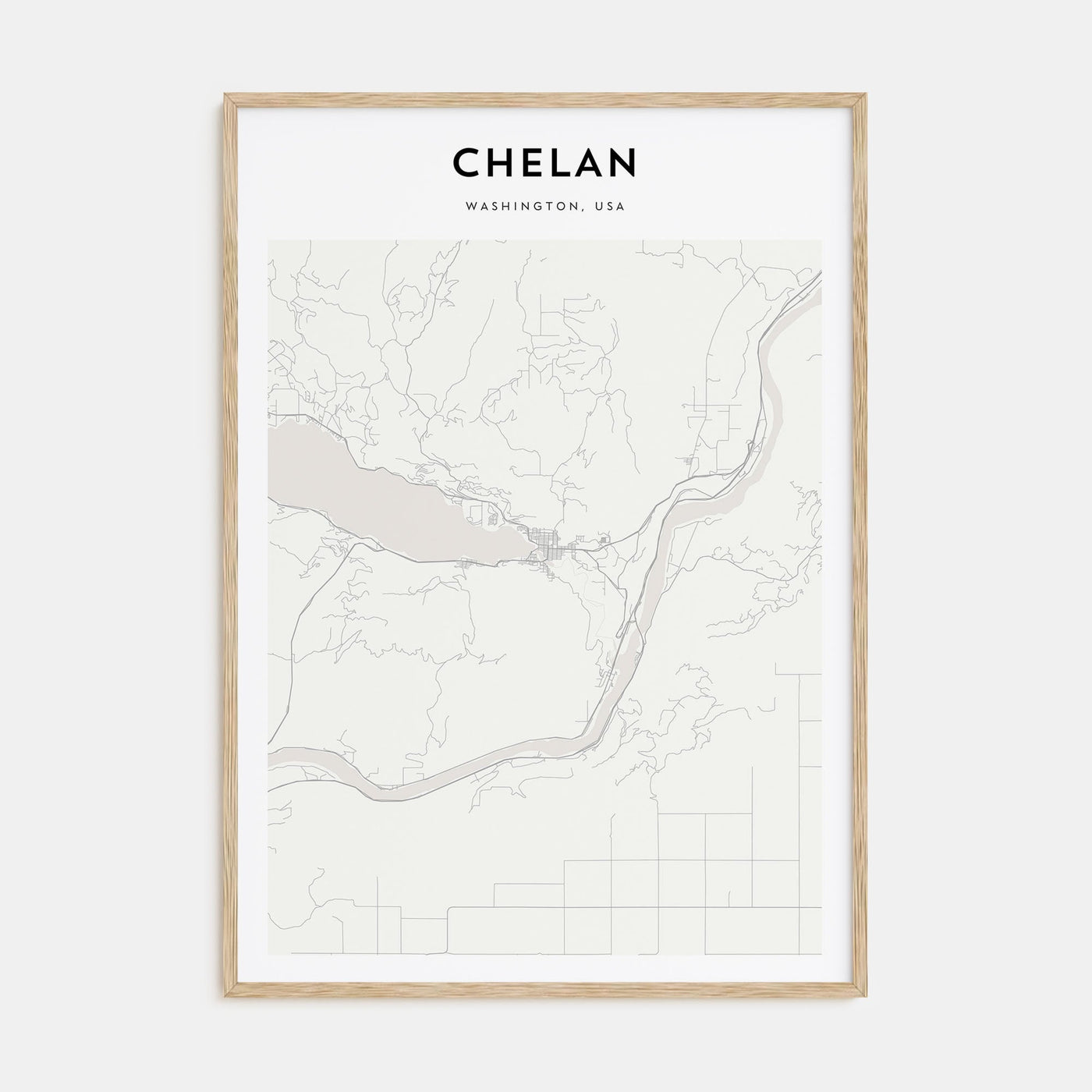 Santiago de Cali Drawn Poster