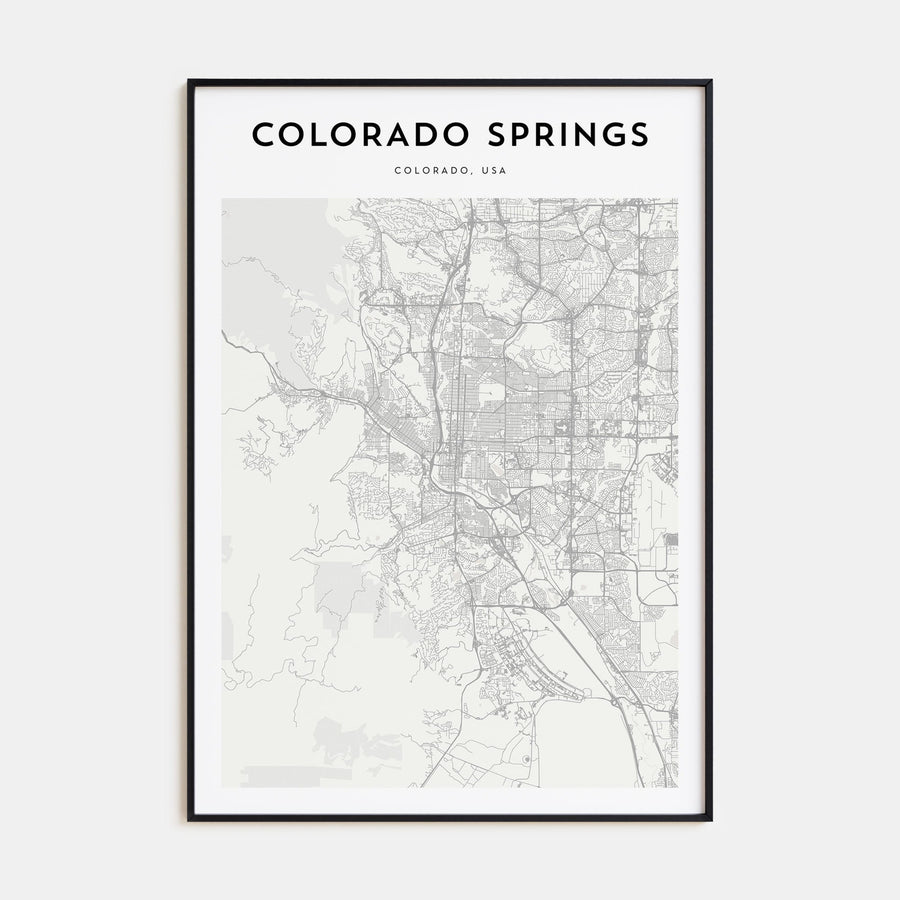 Vancouver, Canada Drawn Poster