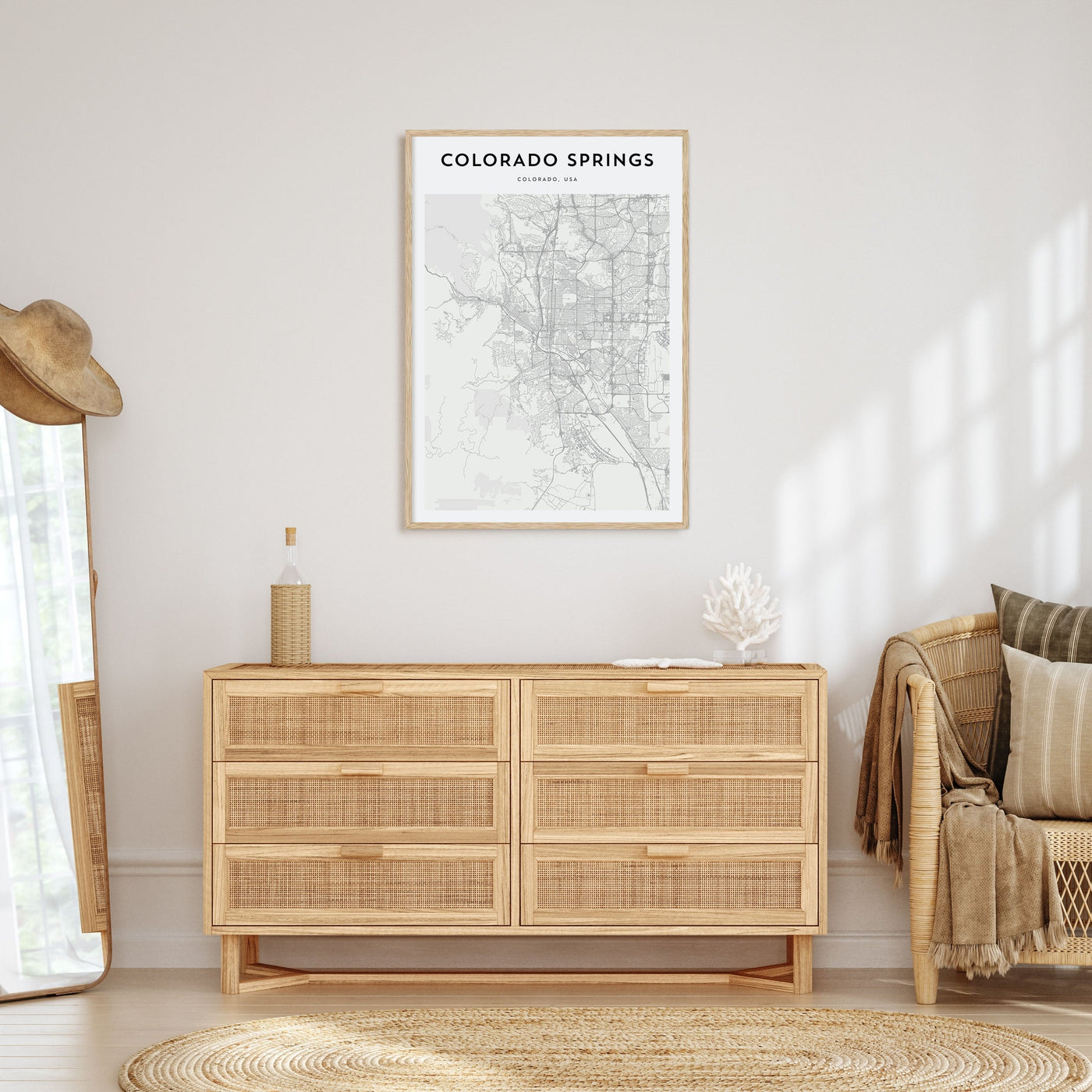 Vancouver, Canada Drawn Poster