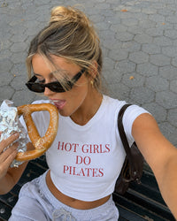 Hot Girls Do Pilates Baby Tee