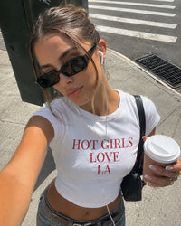 Hot Girls Love LA Baby Tee