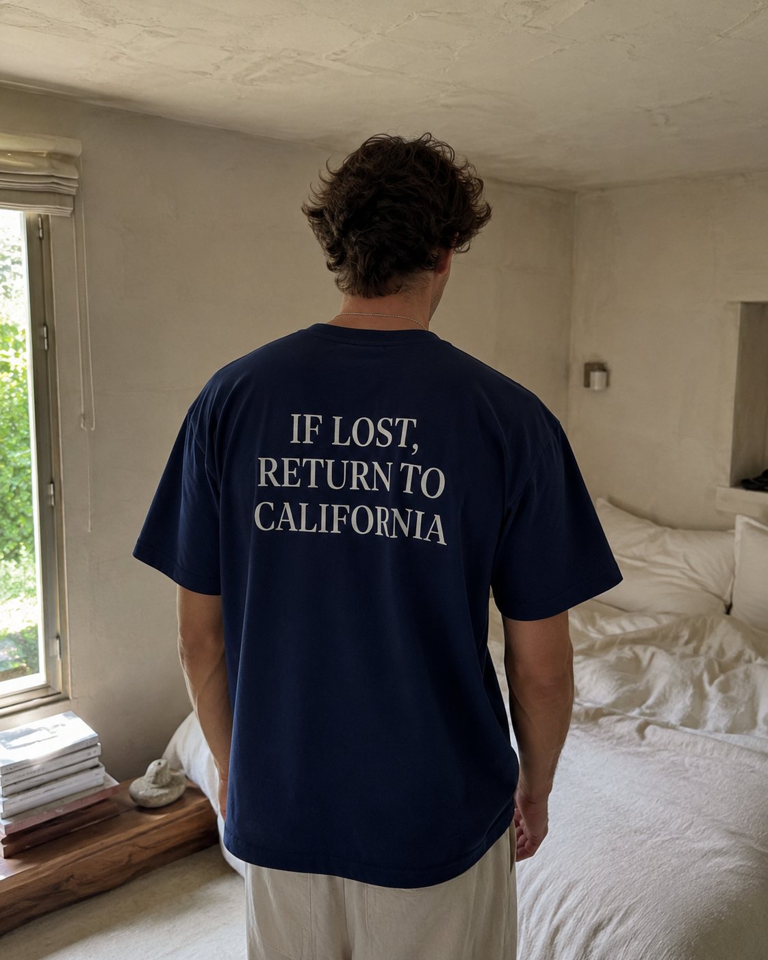 If Lost, Return to California Tee