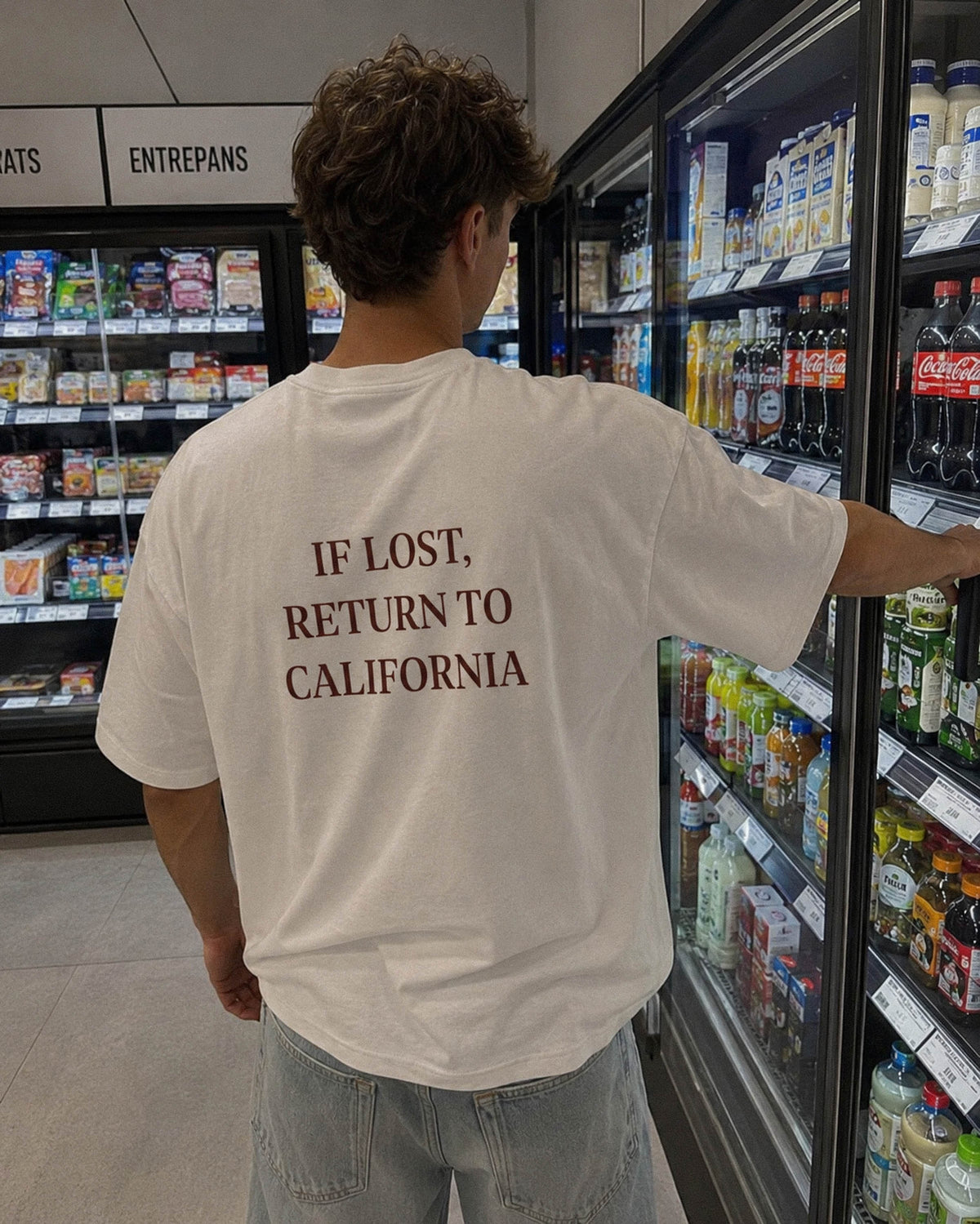 If Lost, Return to California Tee