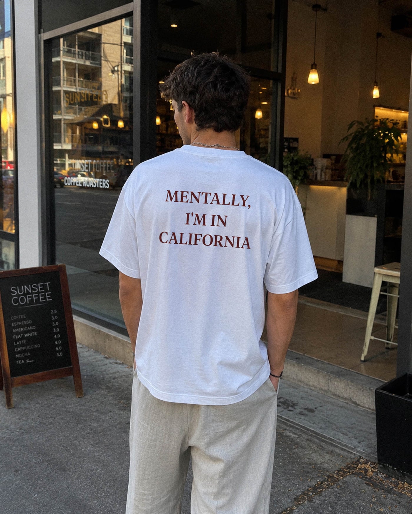 Mentally I'm in California Tee
