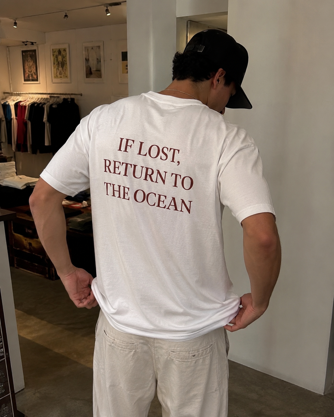 If Lost, Return to the Ocean Tee