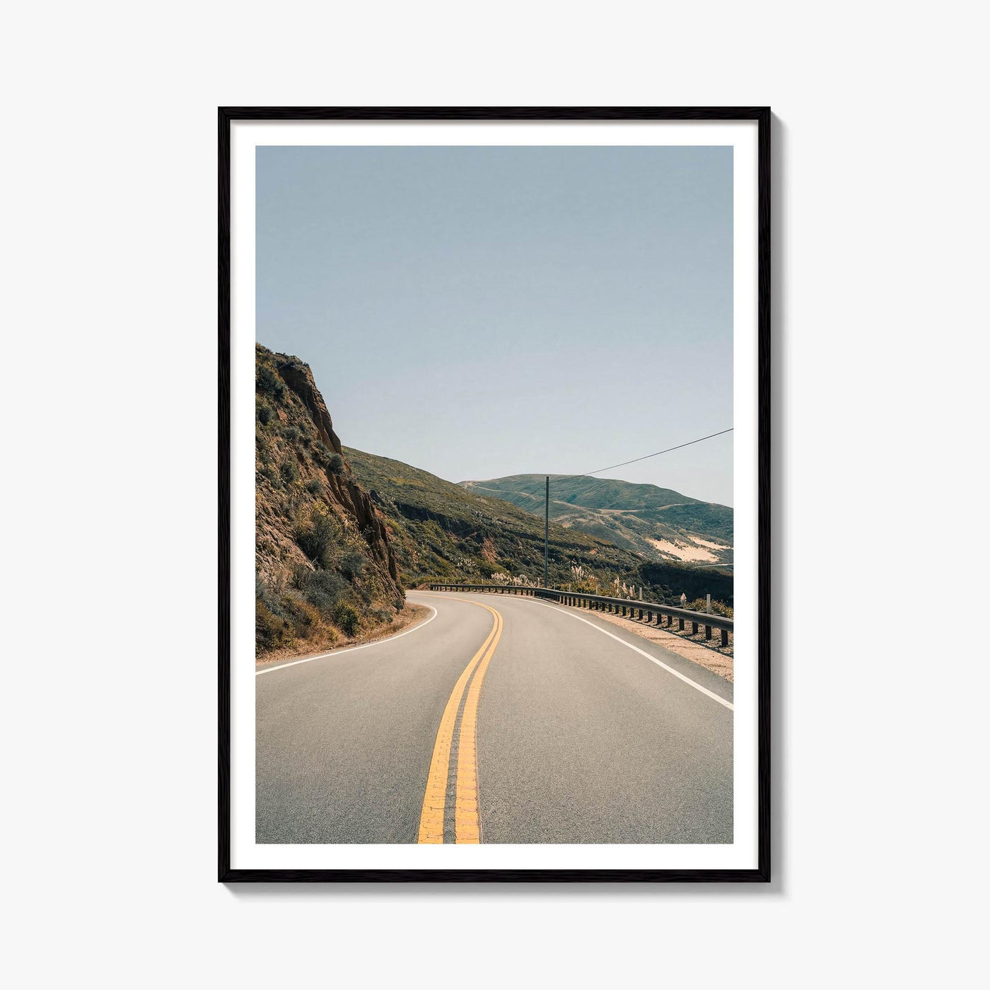 Pacific Coast Highway Fine Art Photo Print – fine art print by The Cali Studio