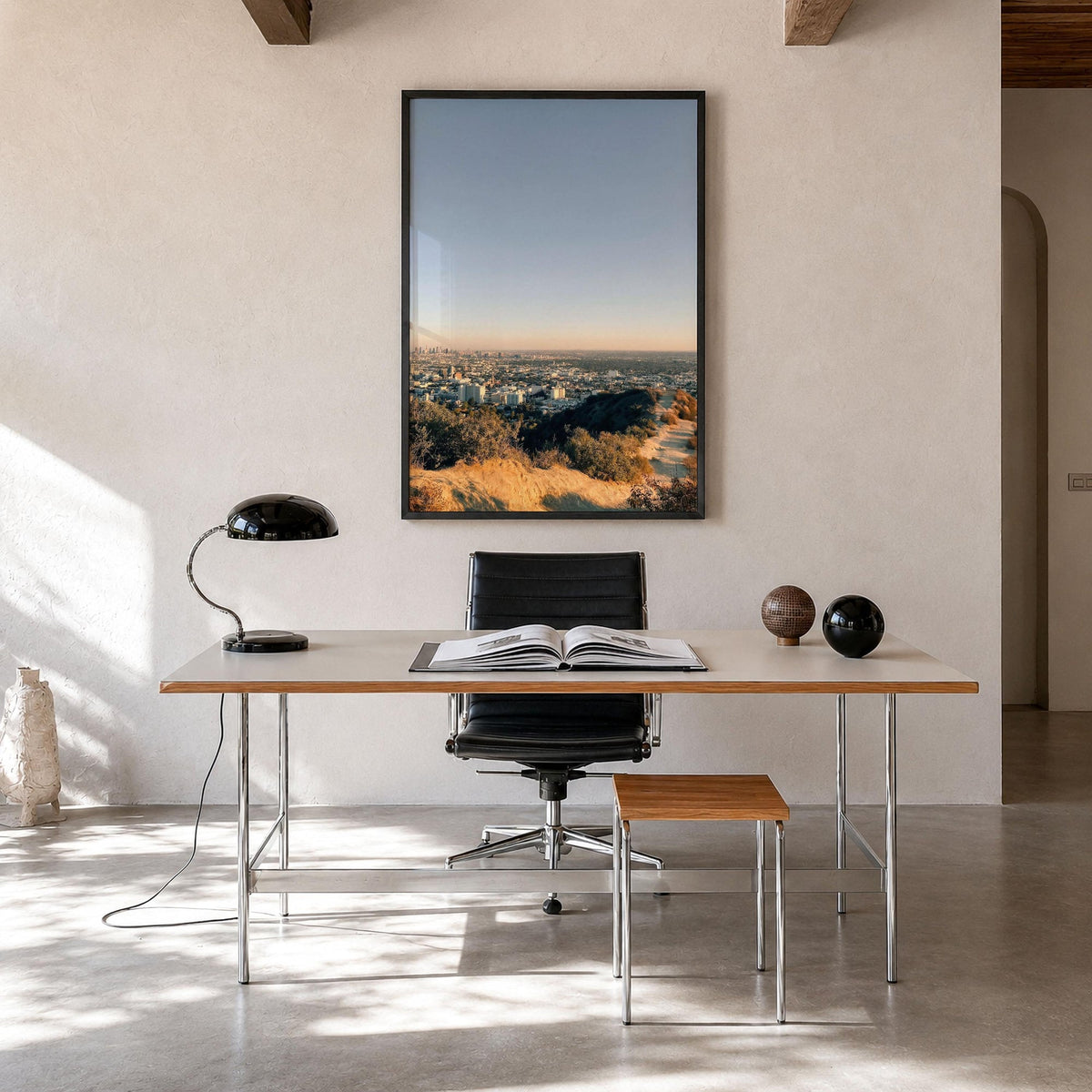 Runyon Canyon Skyline Fine Art Photo Print – fine art print by The Cali Studio