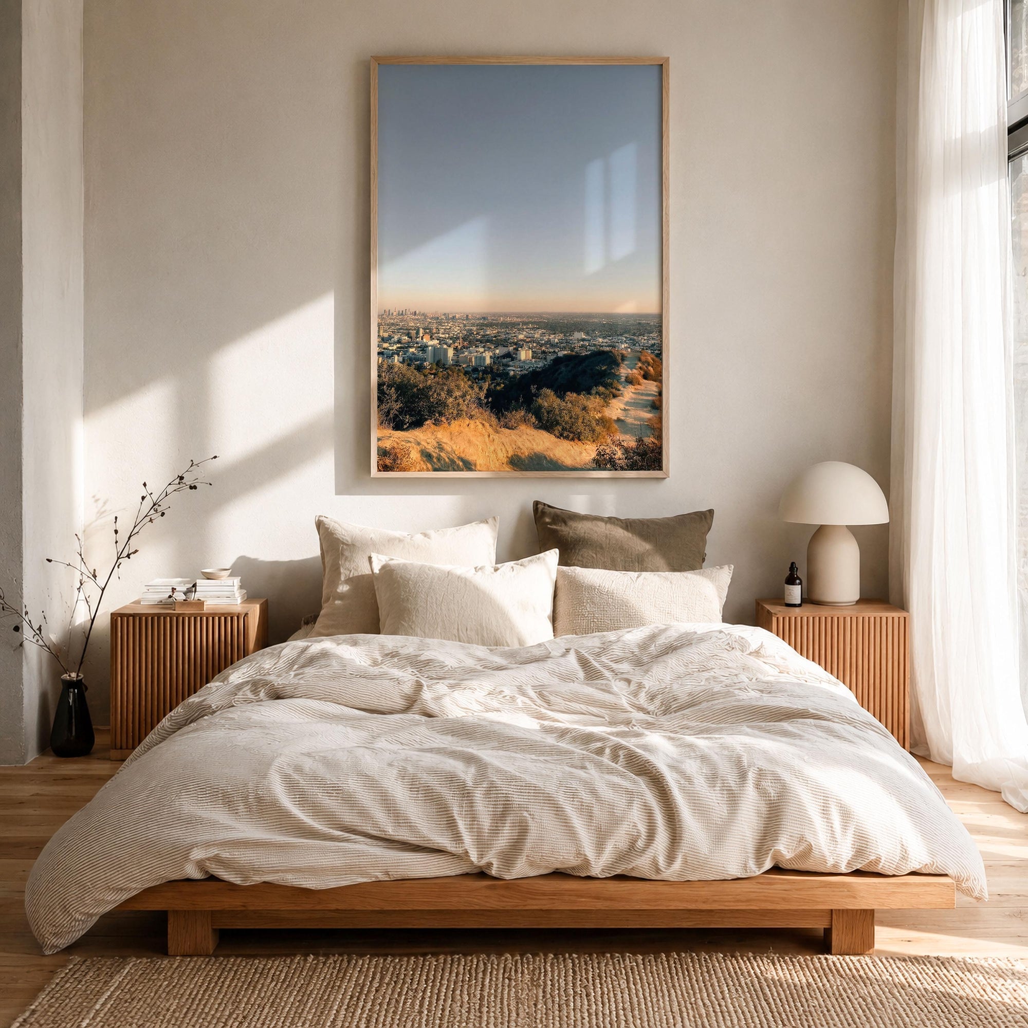 Runyon Canyon Skyline Fine Art Photo Print – fine art print by The Cali Studio
