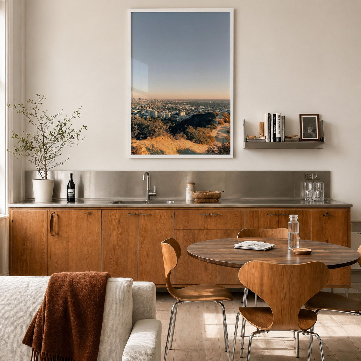 Runyon Canyon Skyline Fine Art Photo Print – fine art print by The Cali Studio