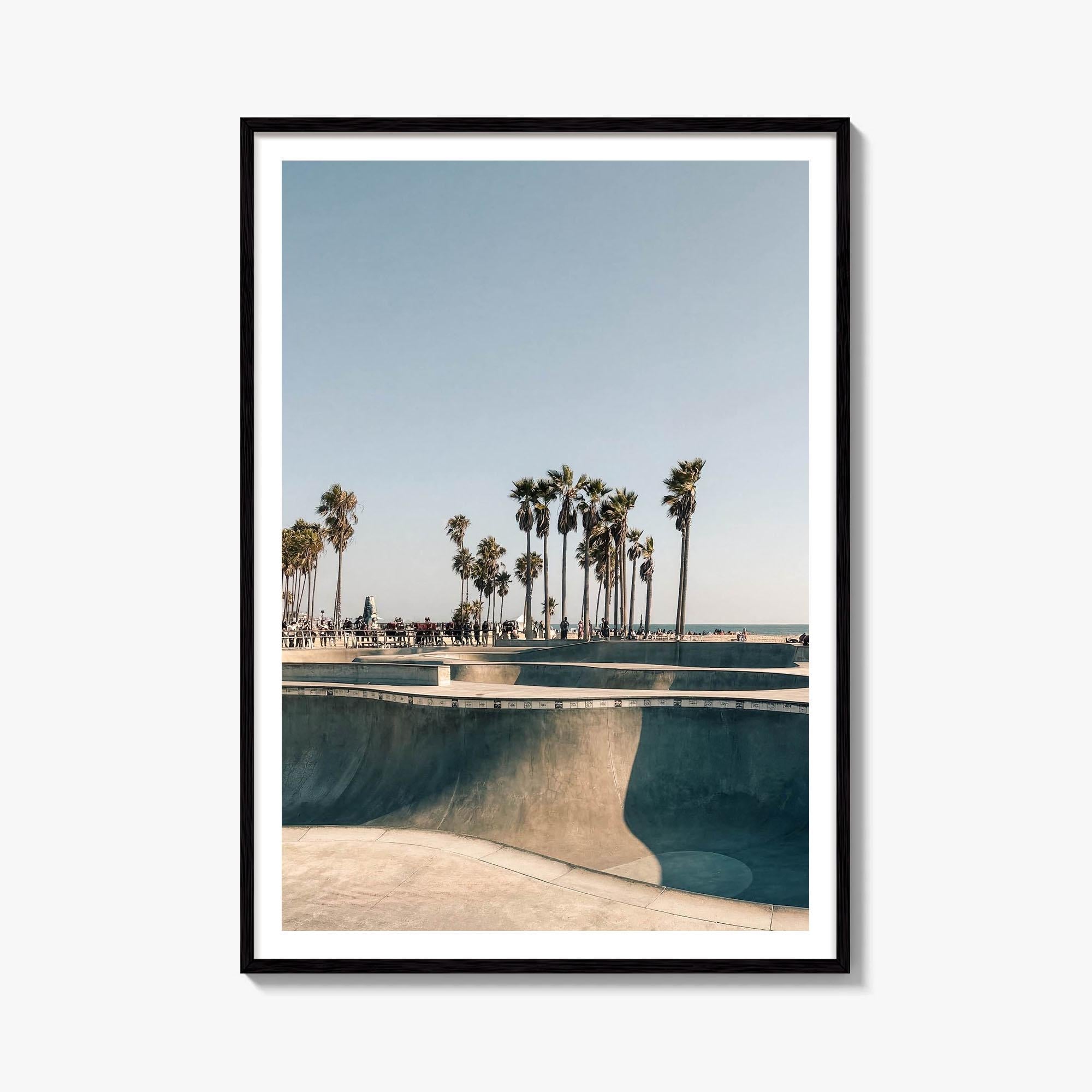Venice Skate Park Fine Art Photo Print – fine art print by The Cali Studio