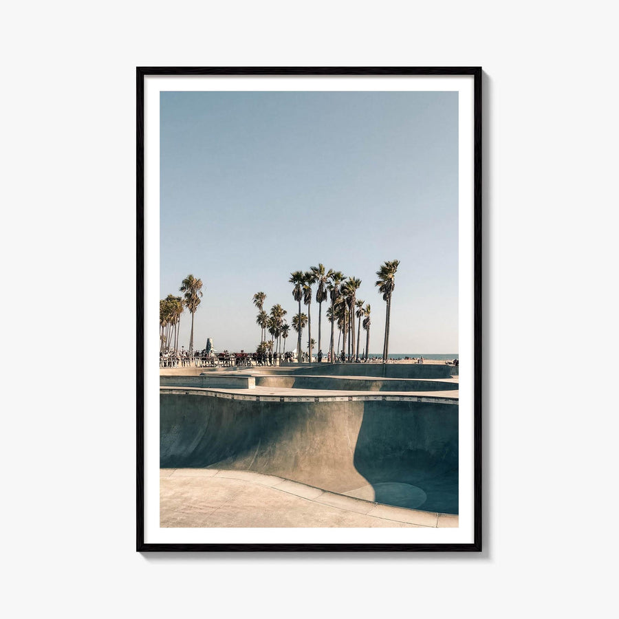 Venice Skate Park Fine Art Photo Print – fine art print by The Cali Studio